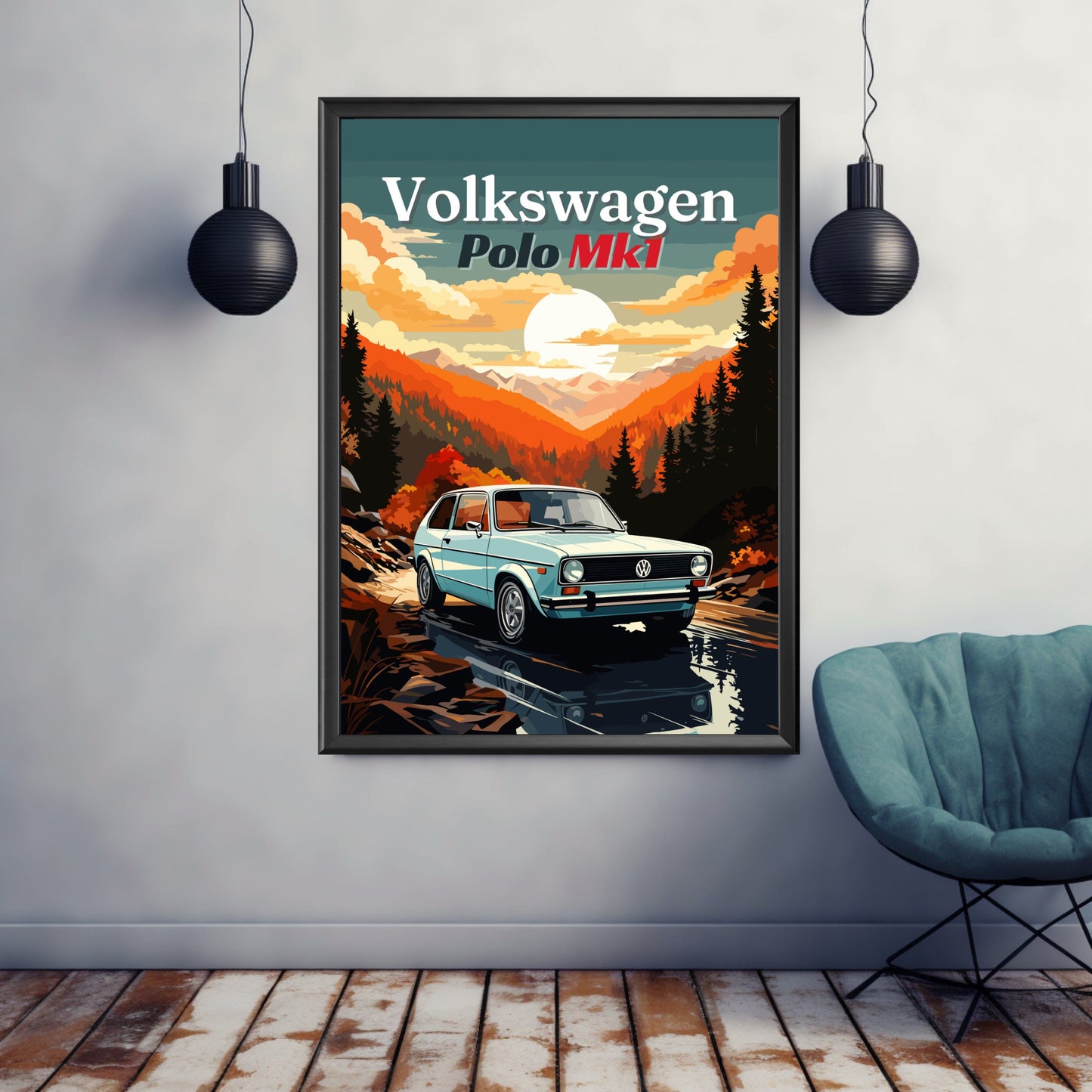 Volkswagen Polo Mk1 Print