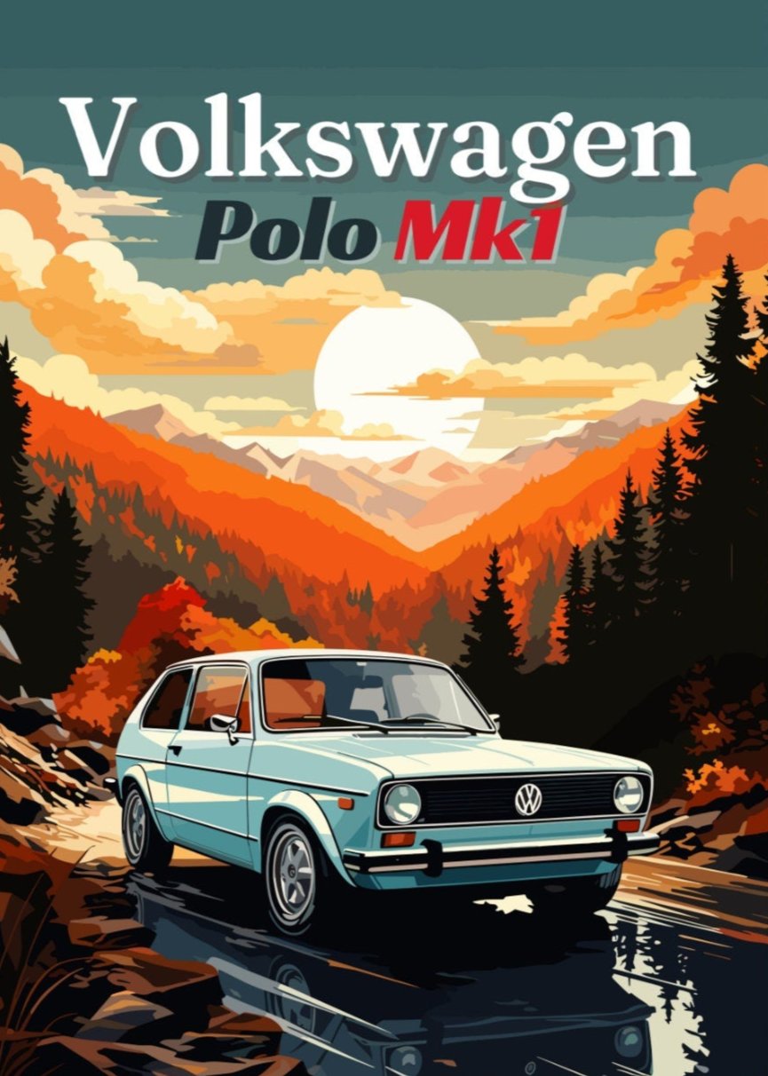 Volkswagen Polo Mk1 Print