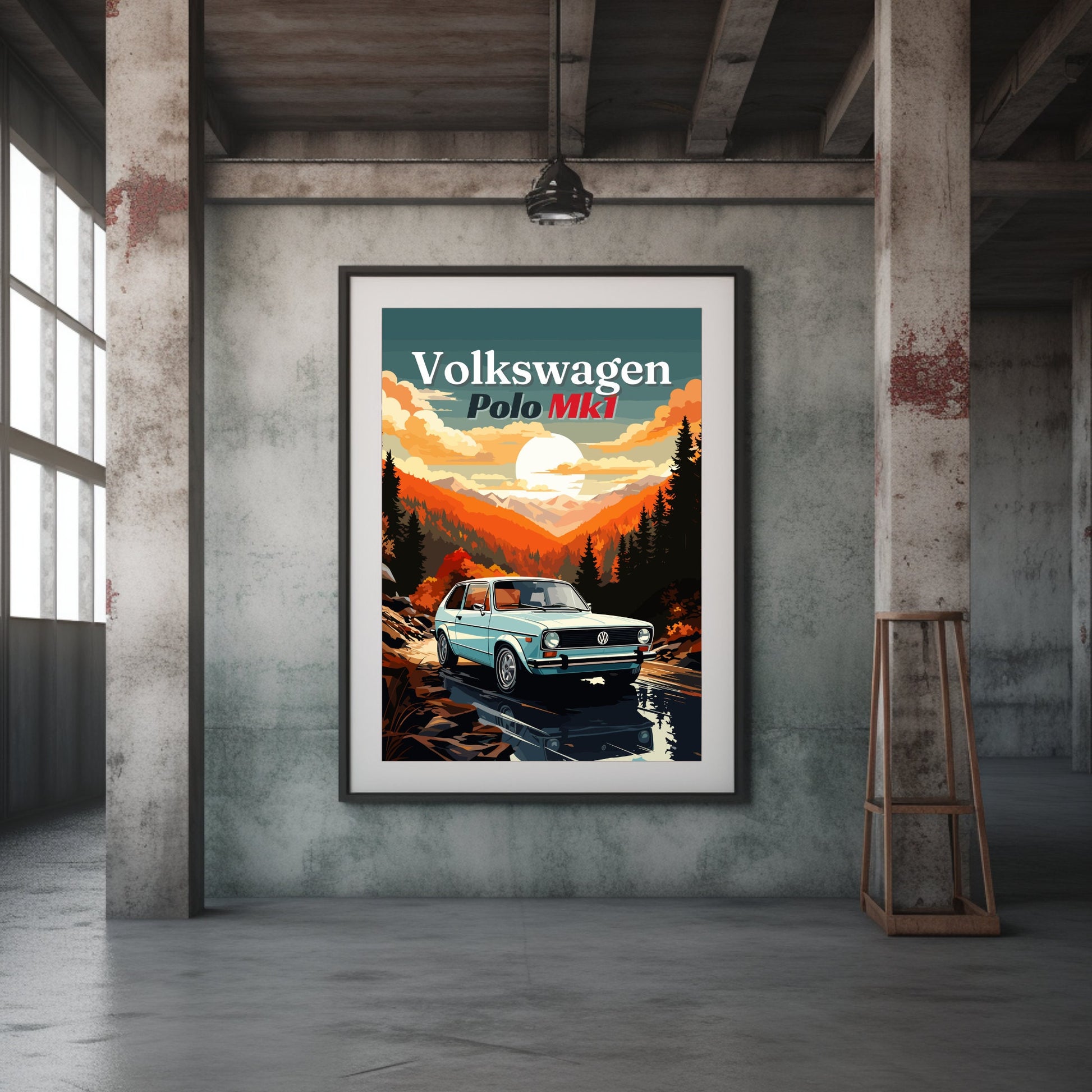 Volkswagen Polo Mk1 Print