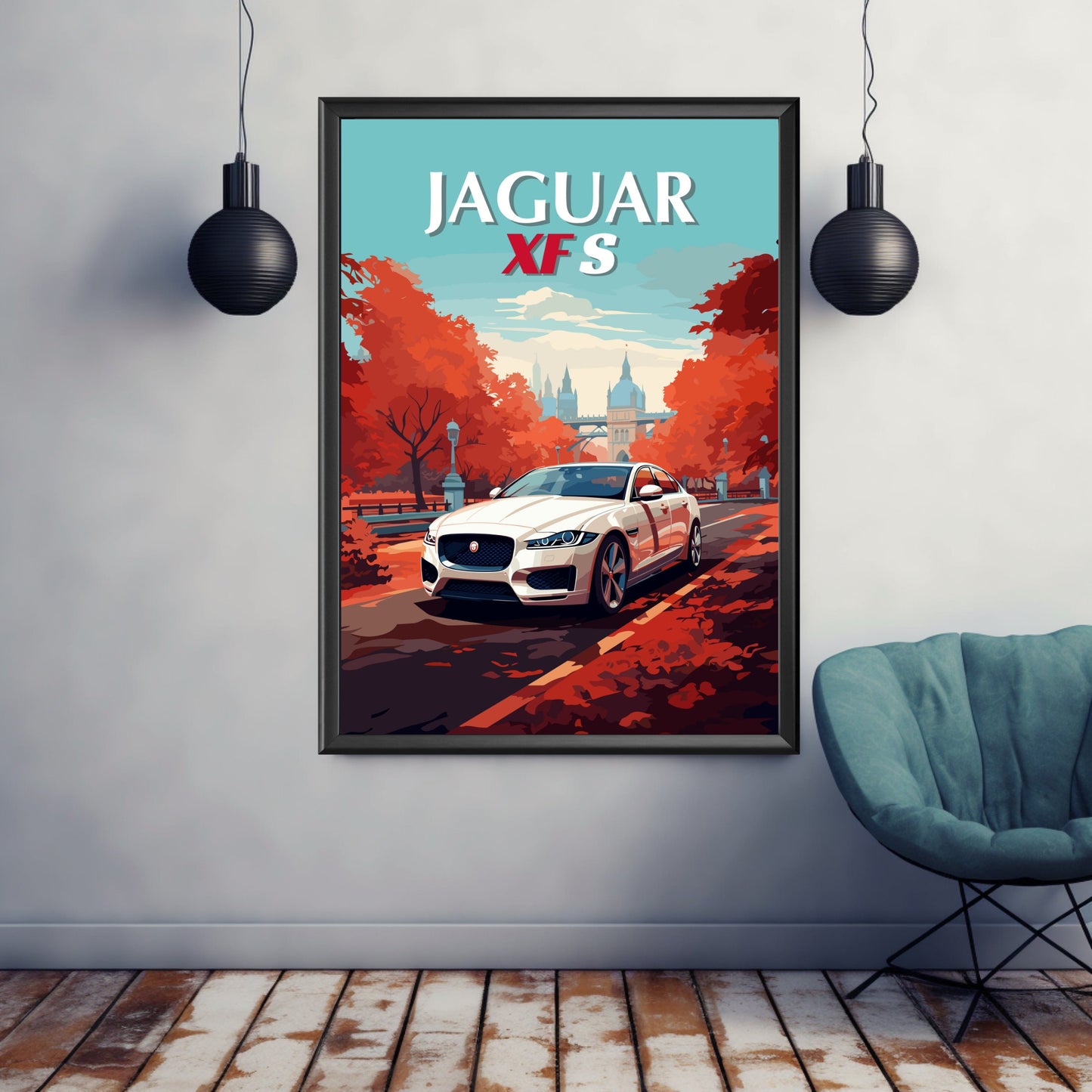 Jaguar XF S Poster