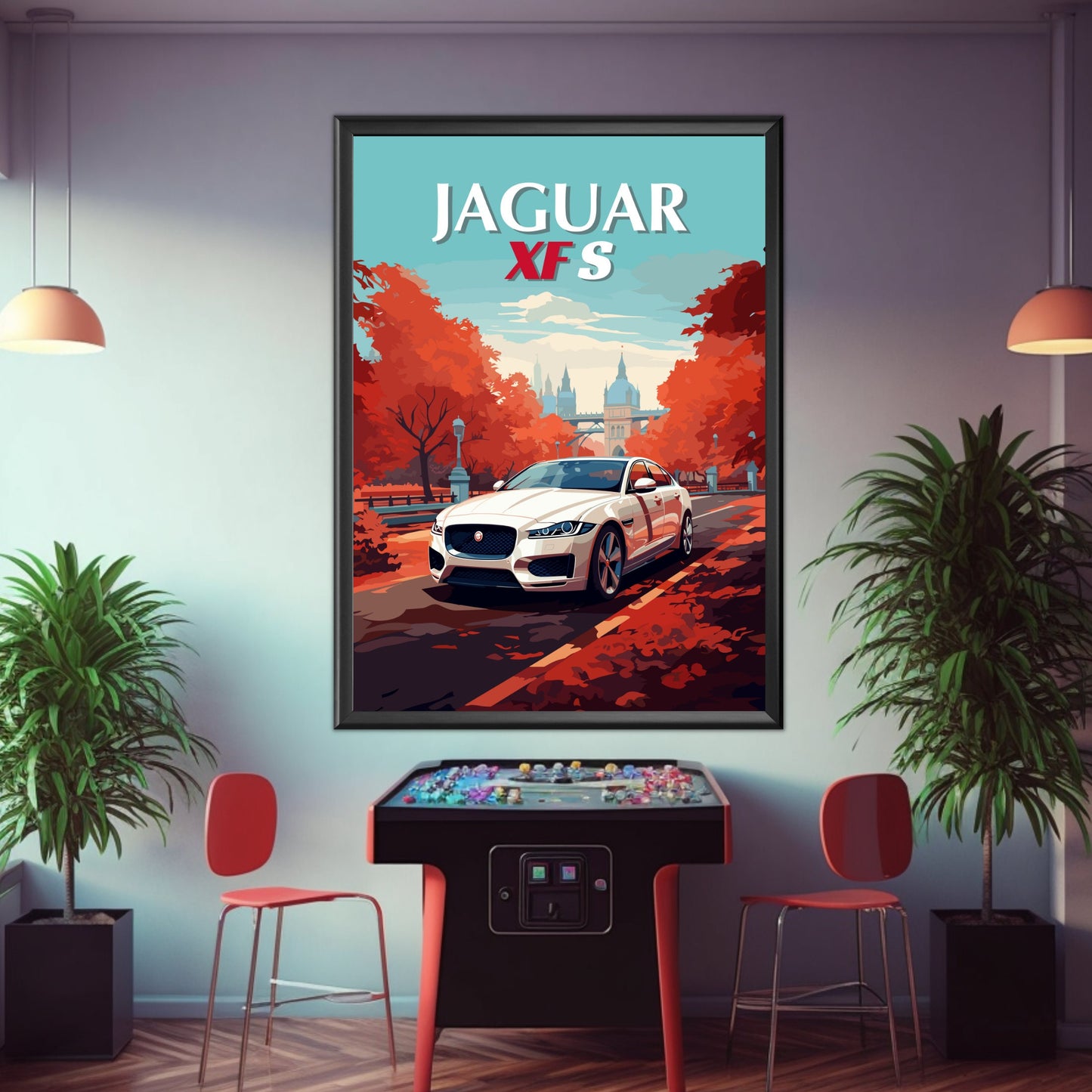 Jaguar XF S Poster