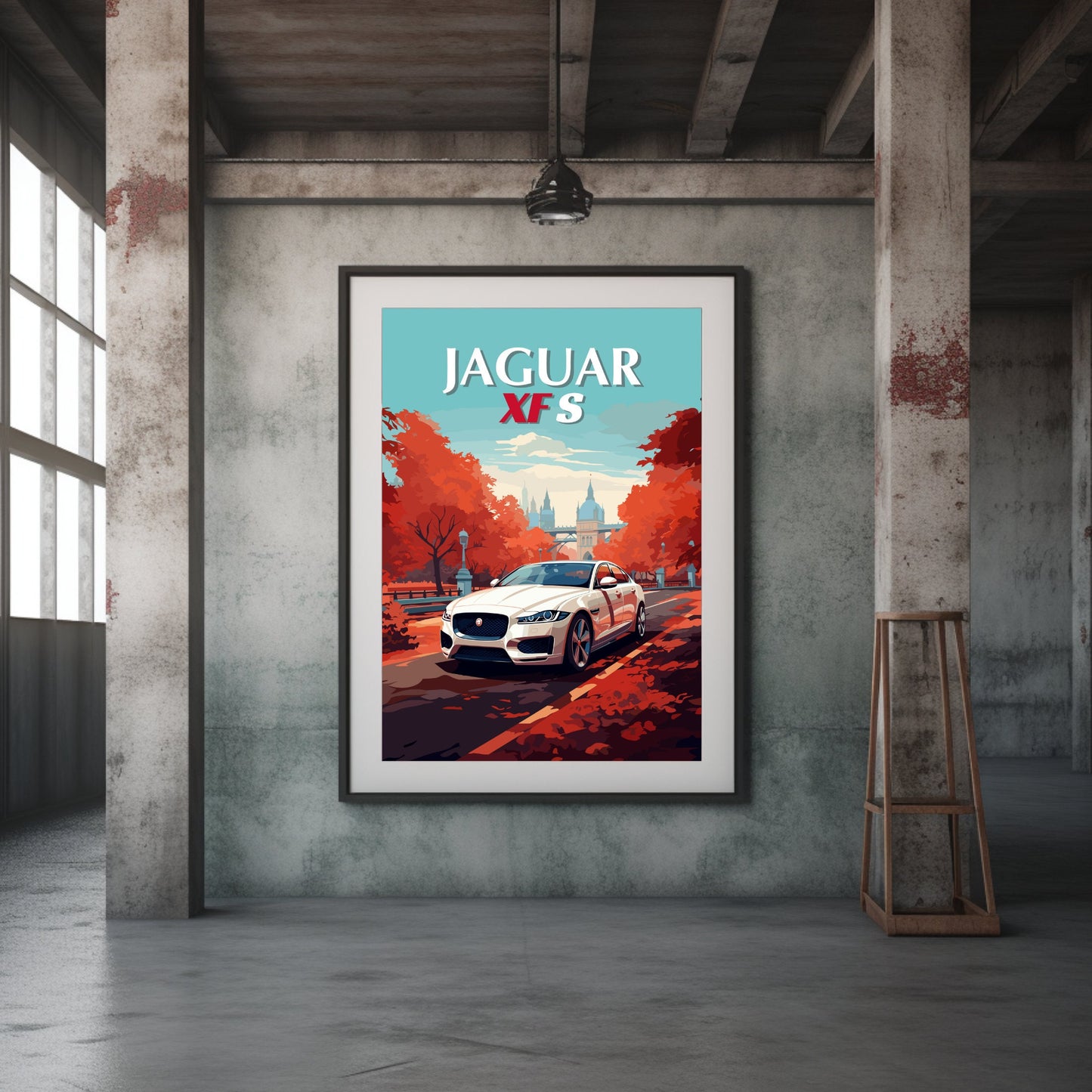 Jaguar XF S Poster