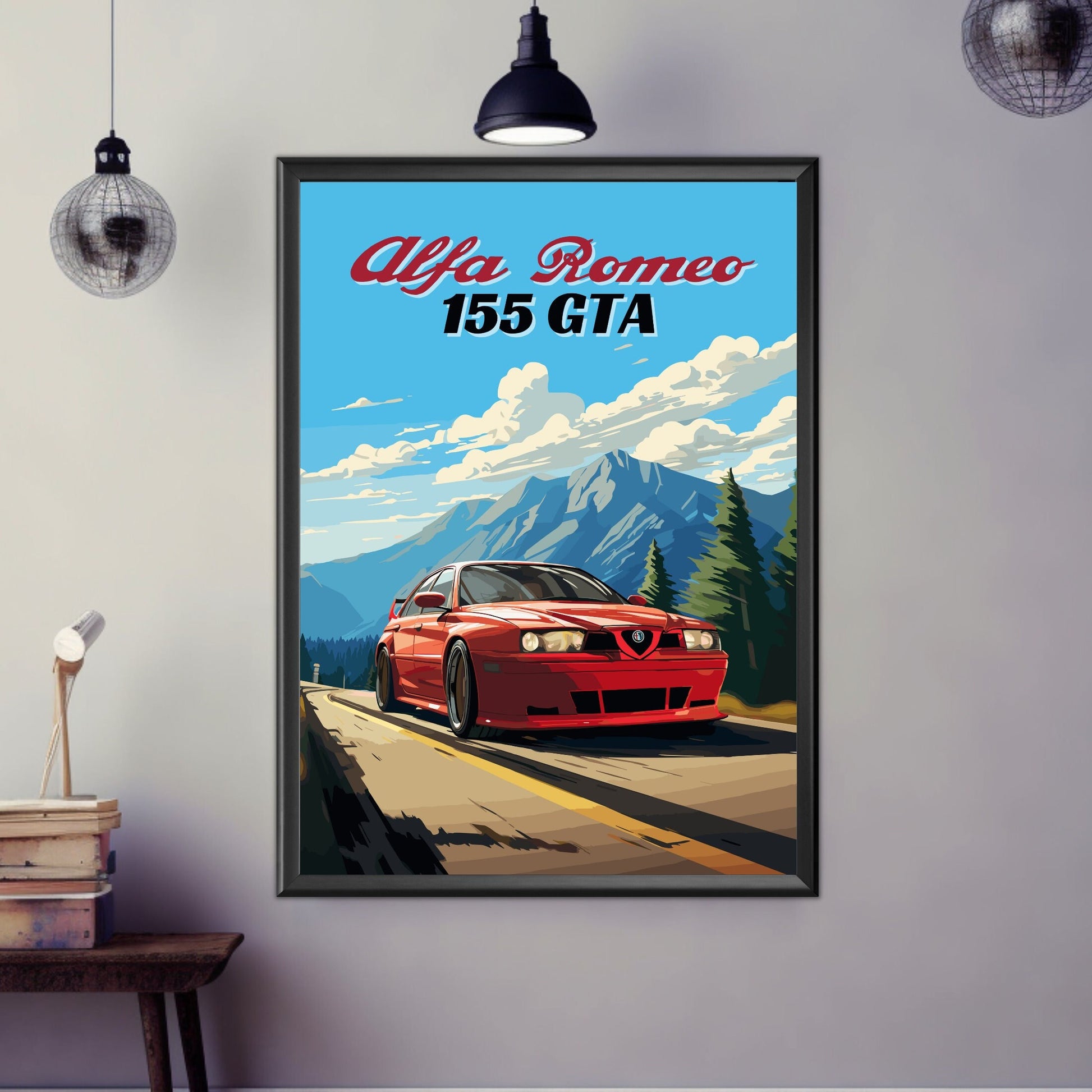 Alfa Romeo 155 GTA Print