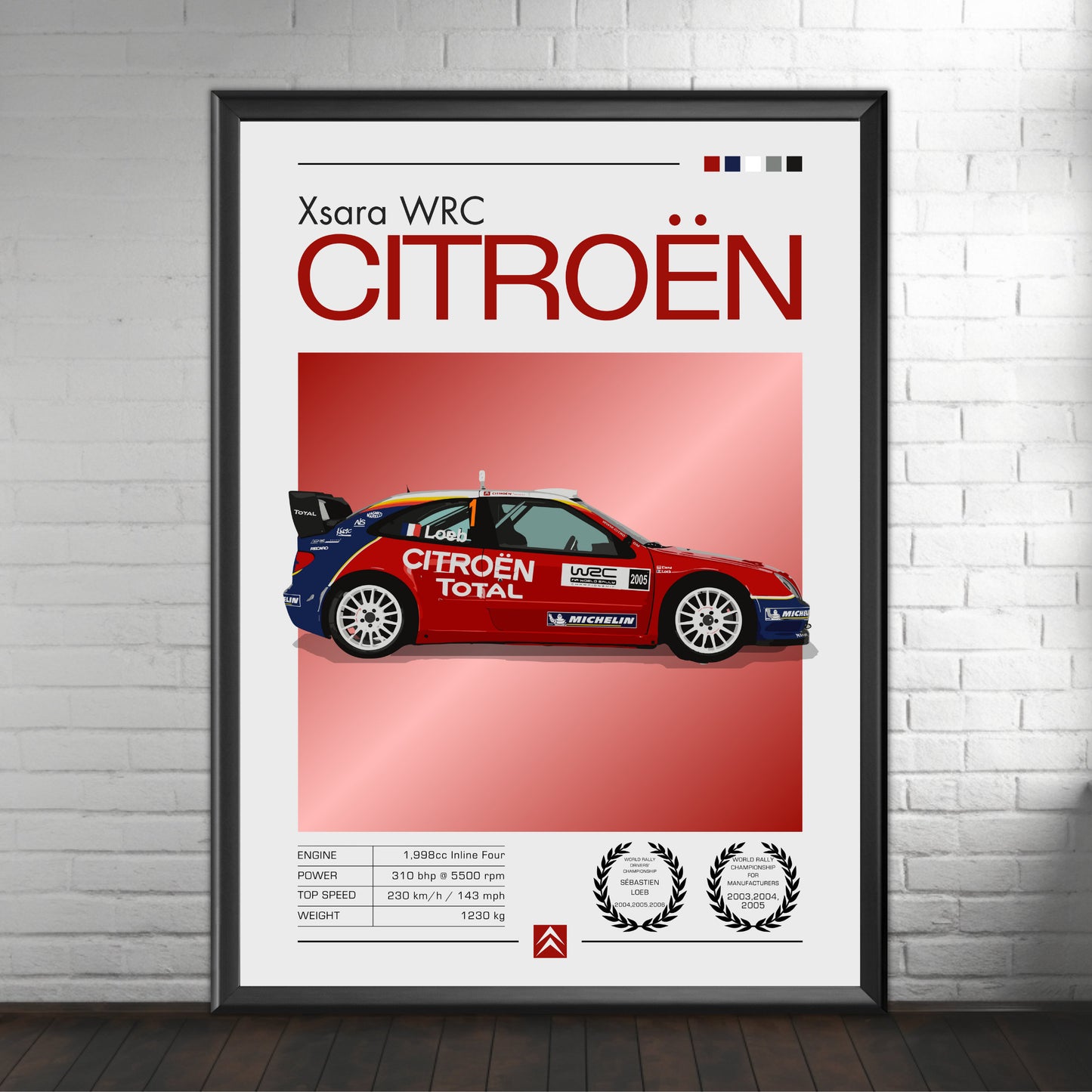 Citroen Xsara WRC Print