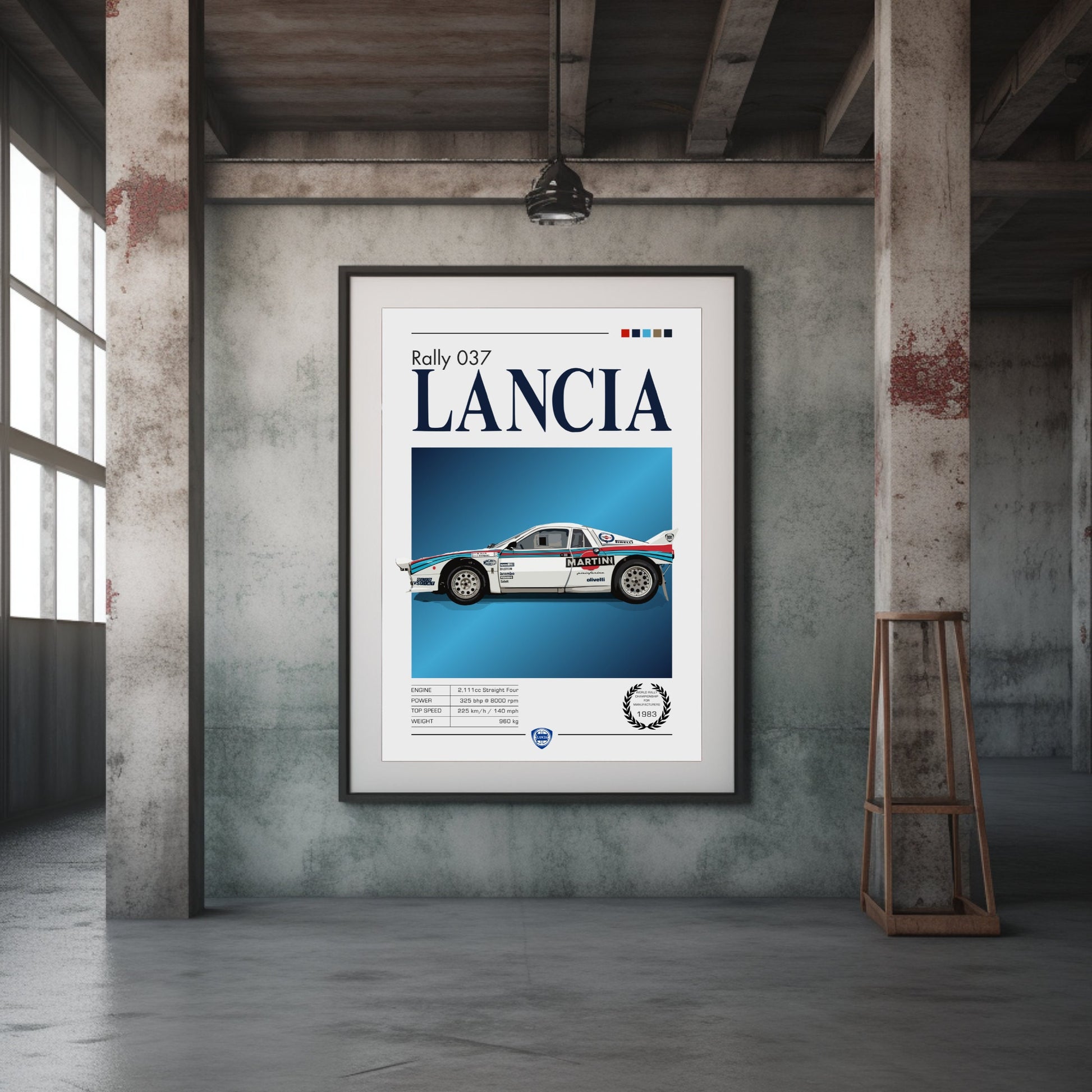 Lancia 037 Rally Print