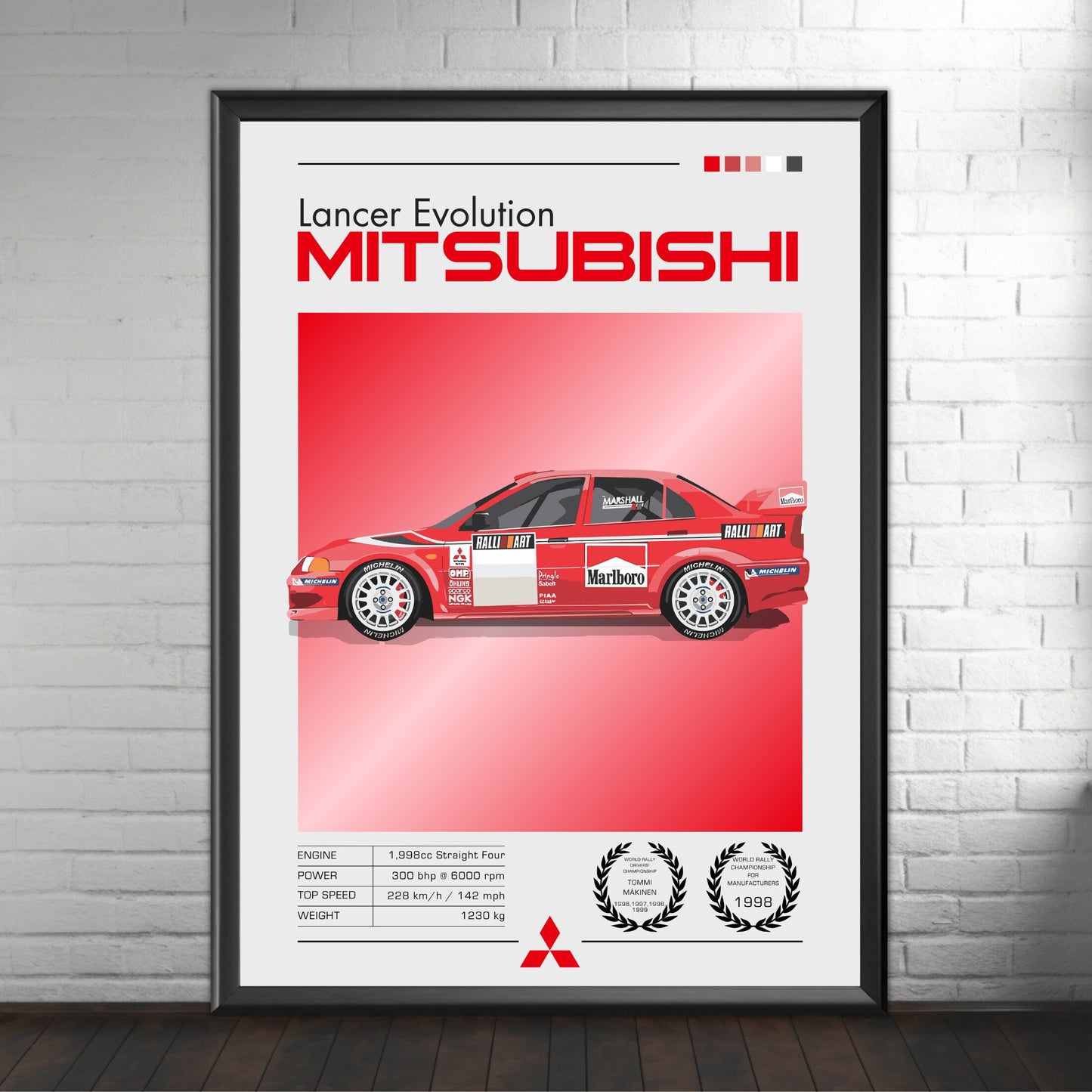 Mitsubishi Lancer Evolution Print