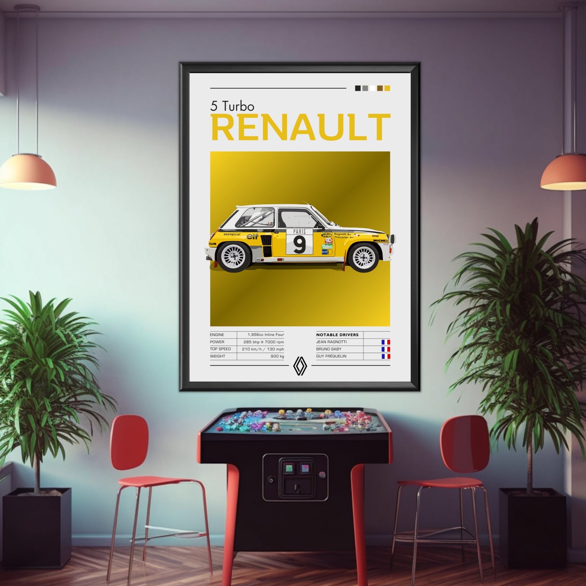 Renault 5 Turbo Print