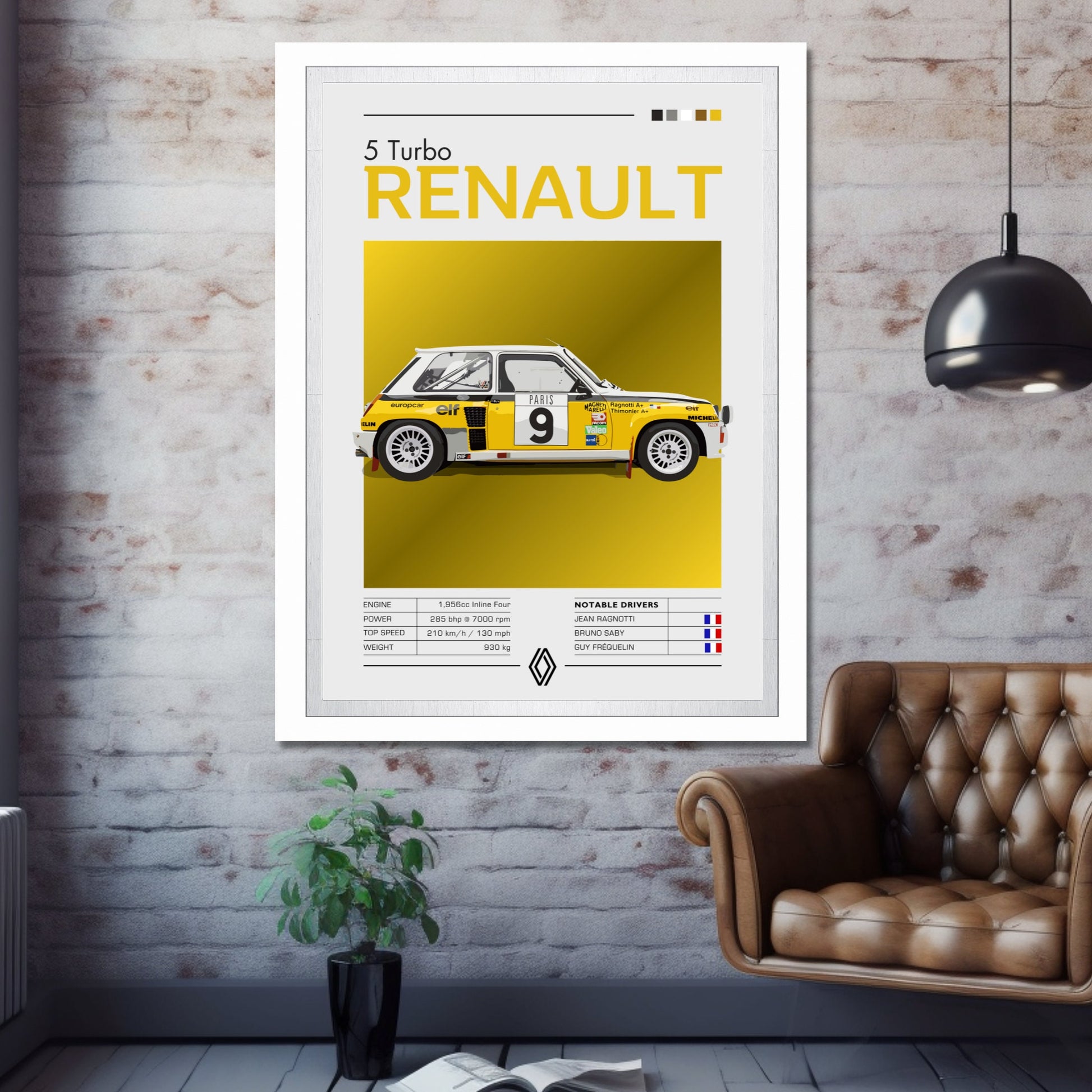 Renault 5 Turbo Print