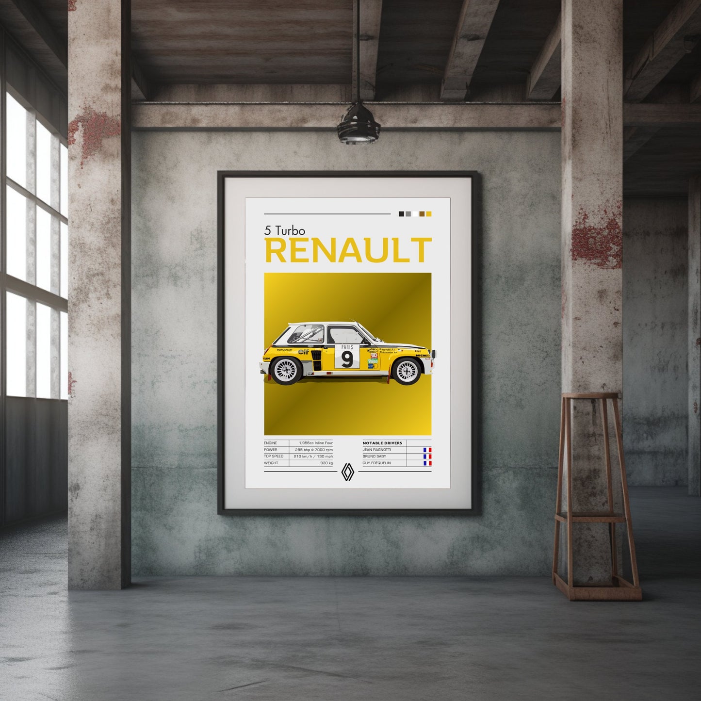 Renault 5 Turbo Print