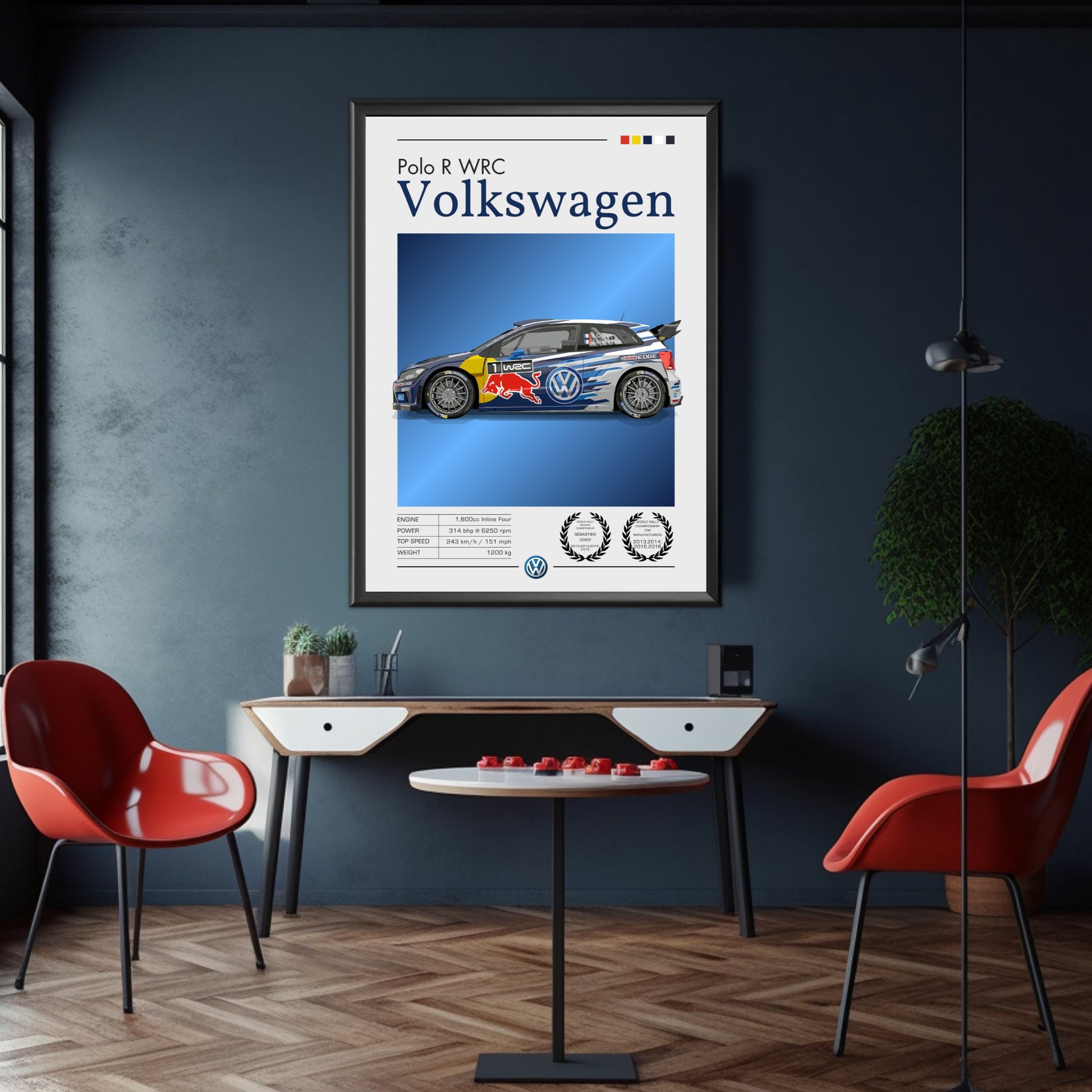 Volkswagen Polo R WRC Poster