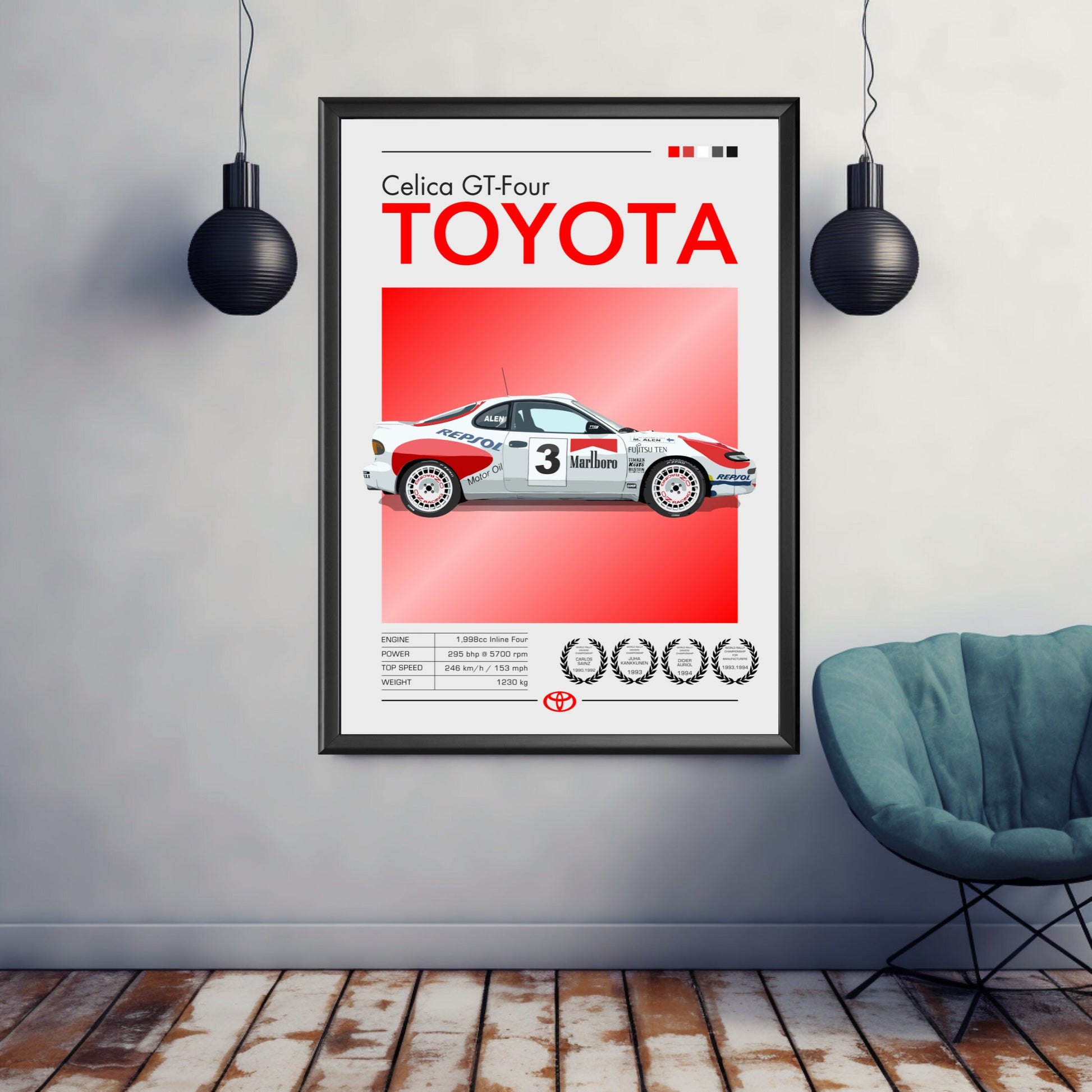 Toyota Celica GT-Four Print