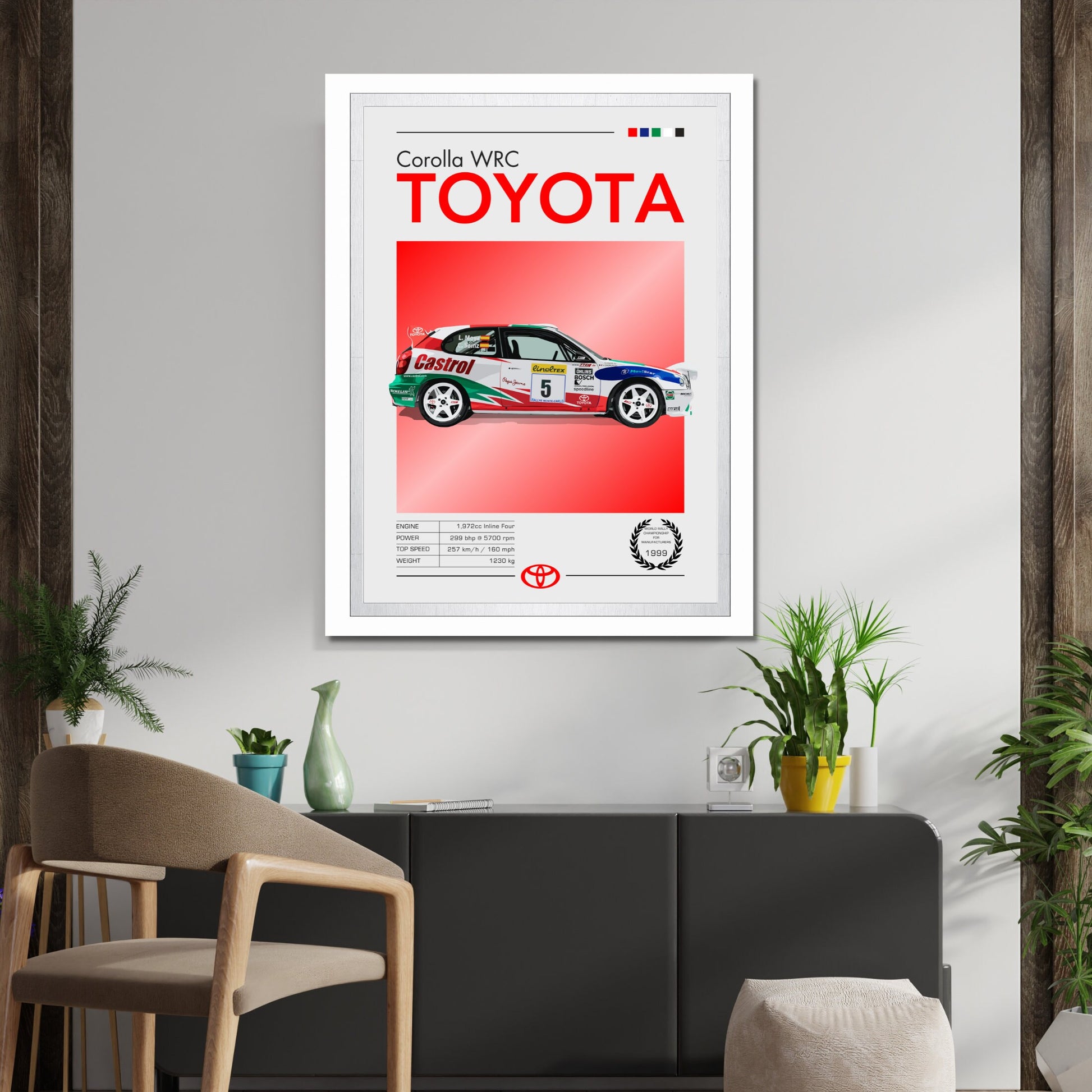 Toyota Corolla WRC Poster