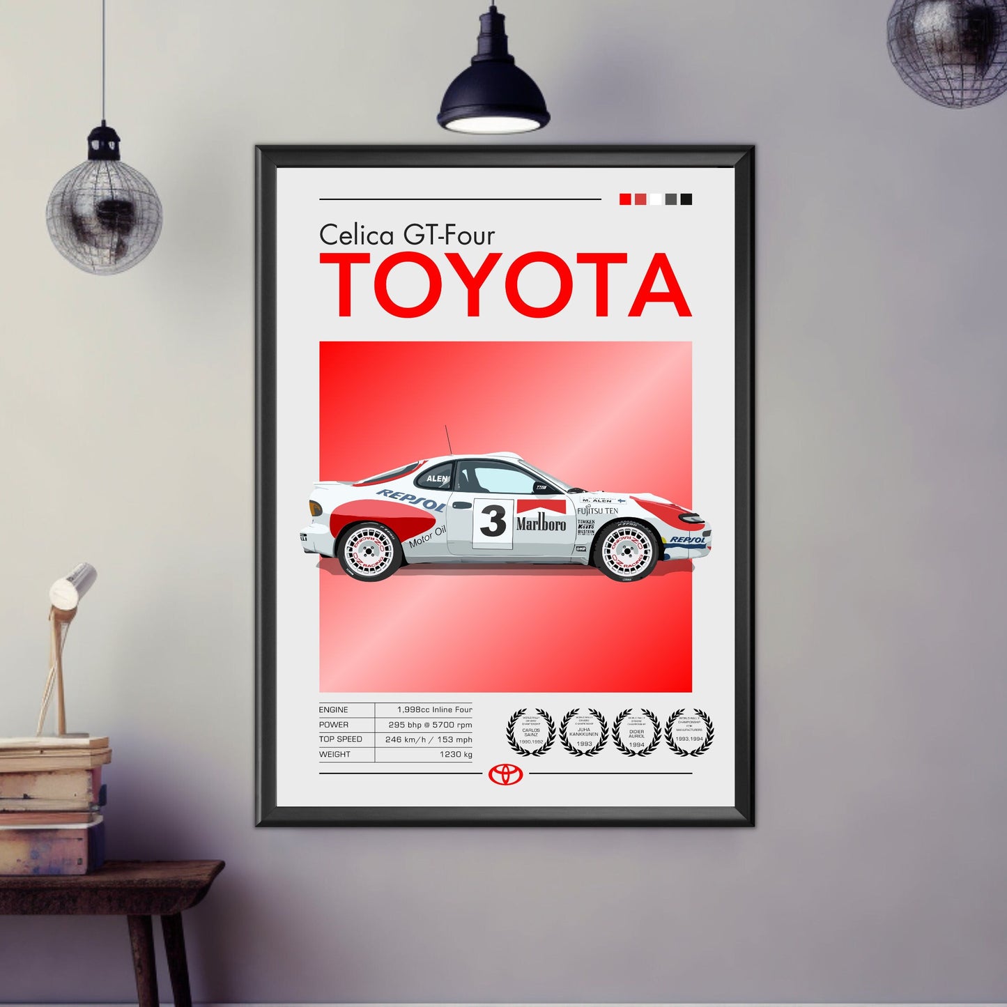 Toyota Celica GT-Four Print