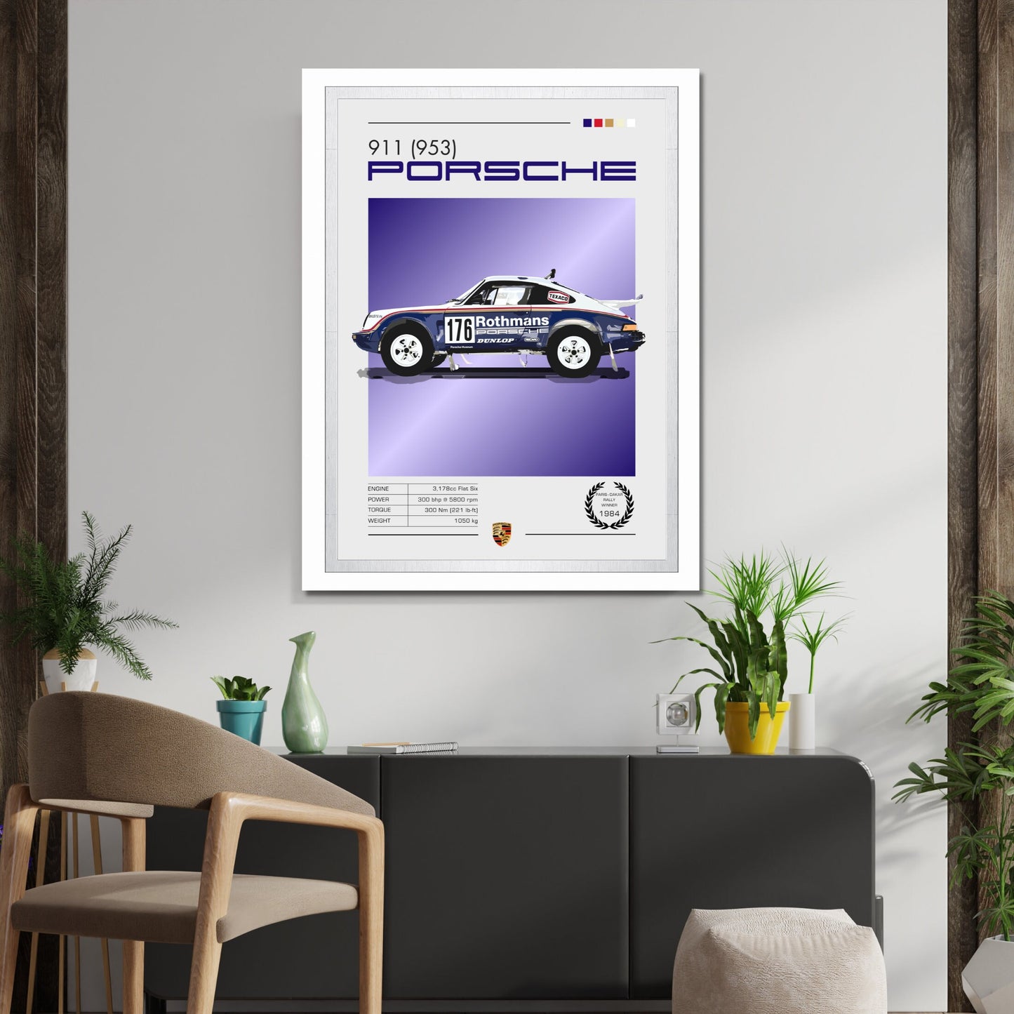 Porsche 911 (953) Poster