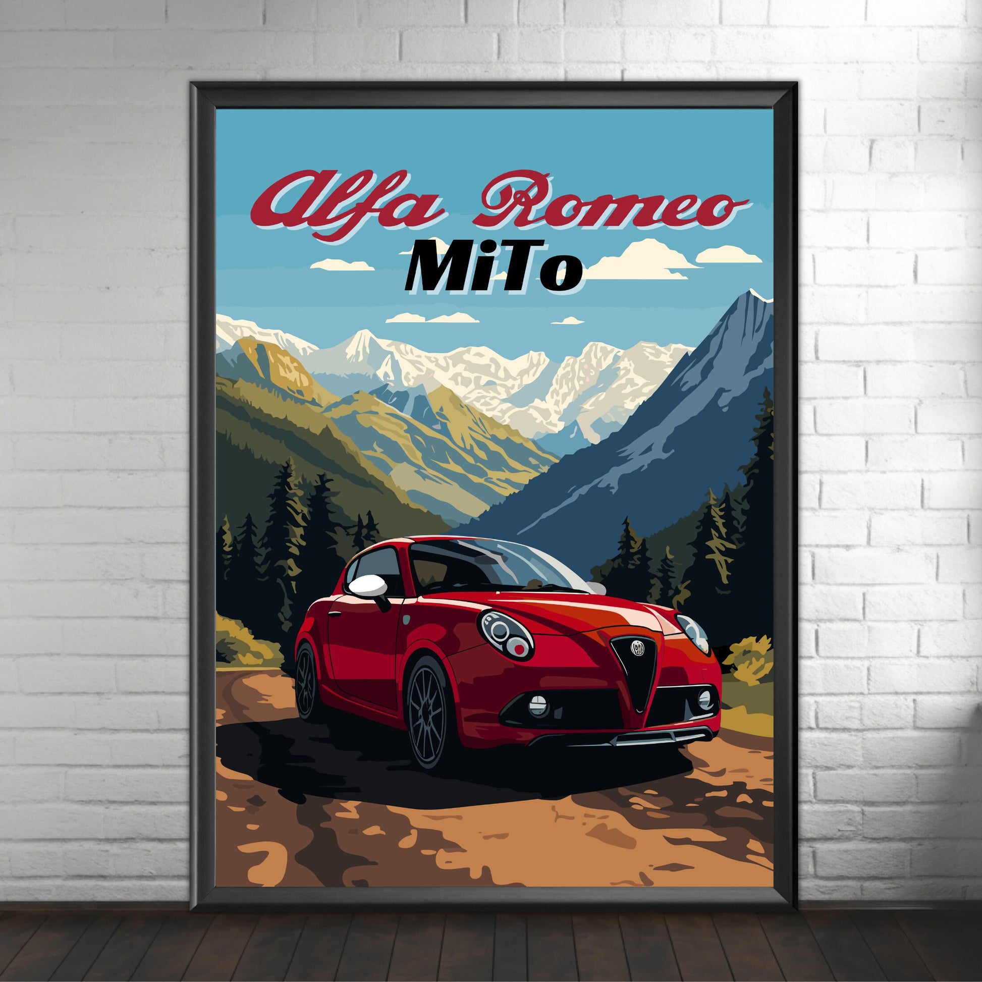 Alfa Romeo Mito Print