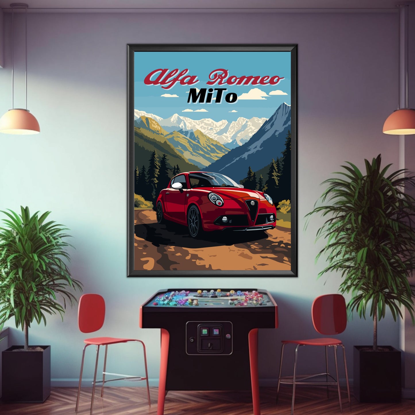 Alfa Romeo Mito Print