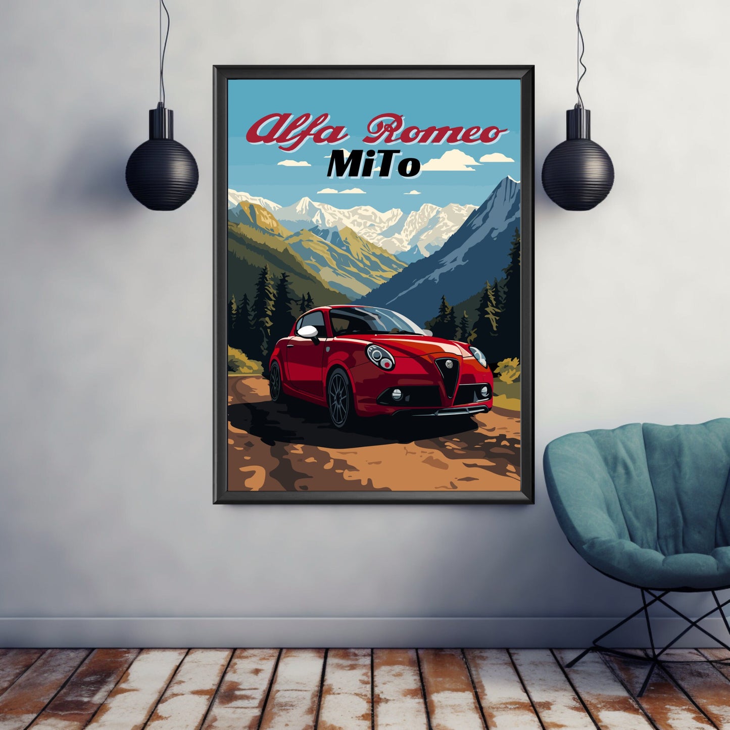 Alfa Romeo Mito Print