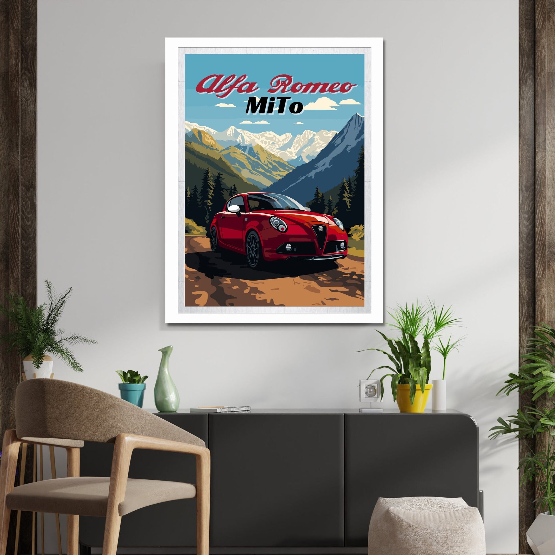 Alfa Romeo Mito Print