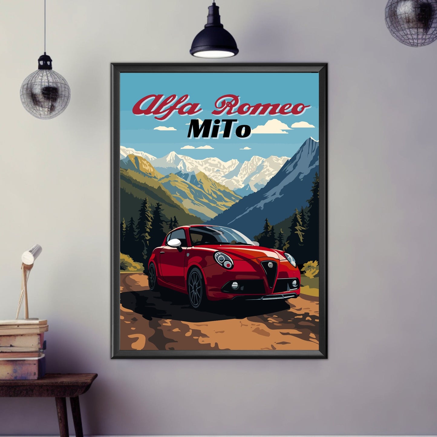 Alfa Romeo Mito Print