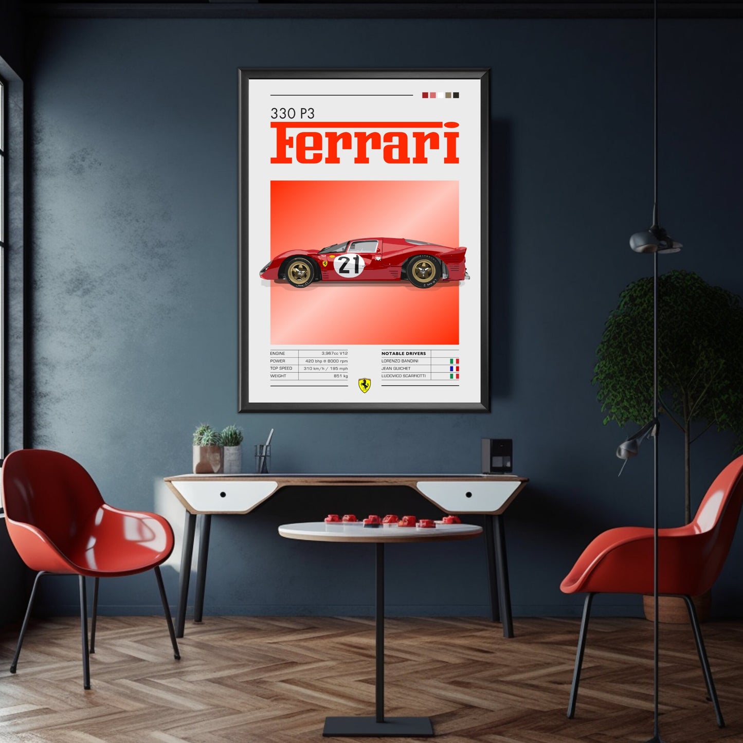 Ferrari 330 P3 Poster