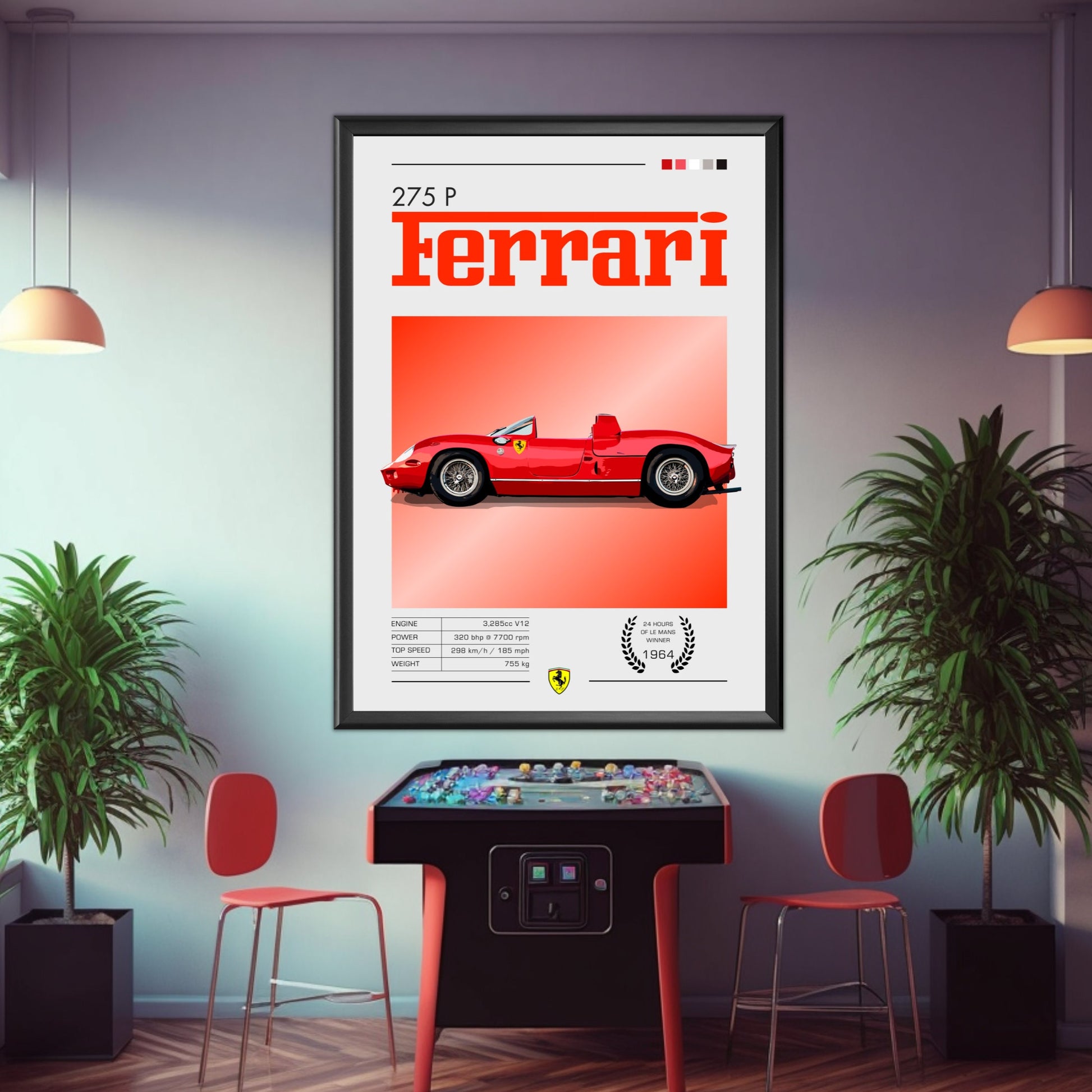 Ferrari 275 P Poster