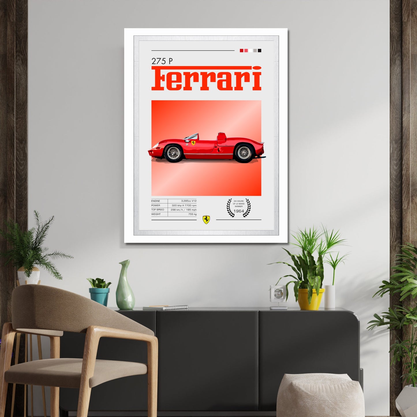 Ferrari 275 P Poster