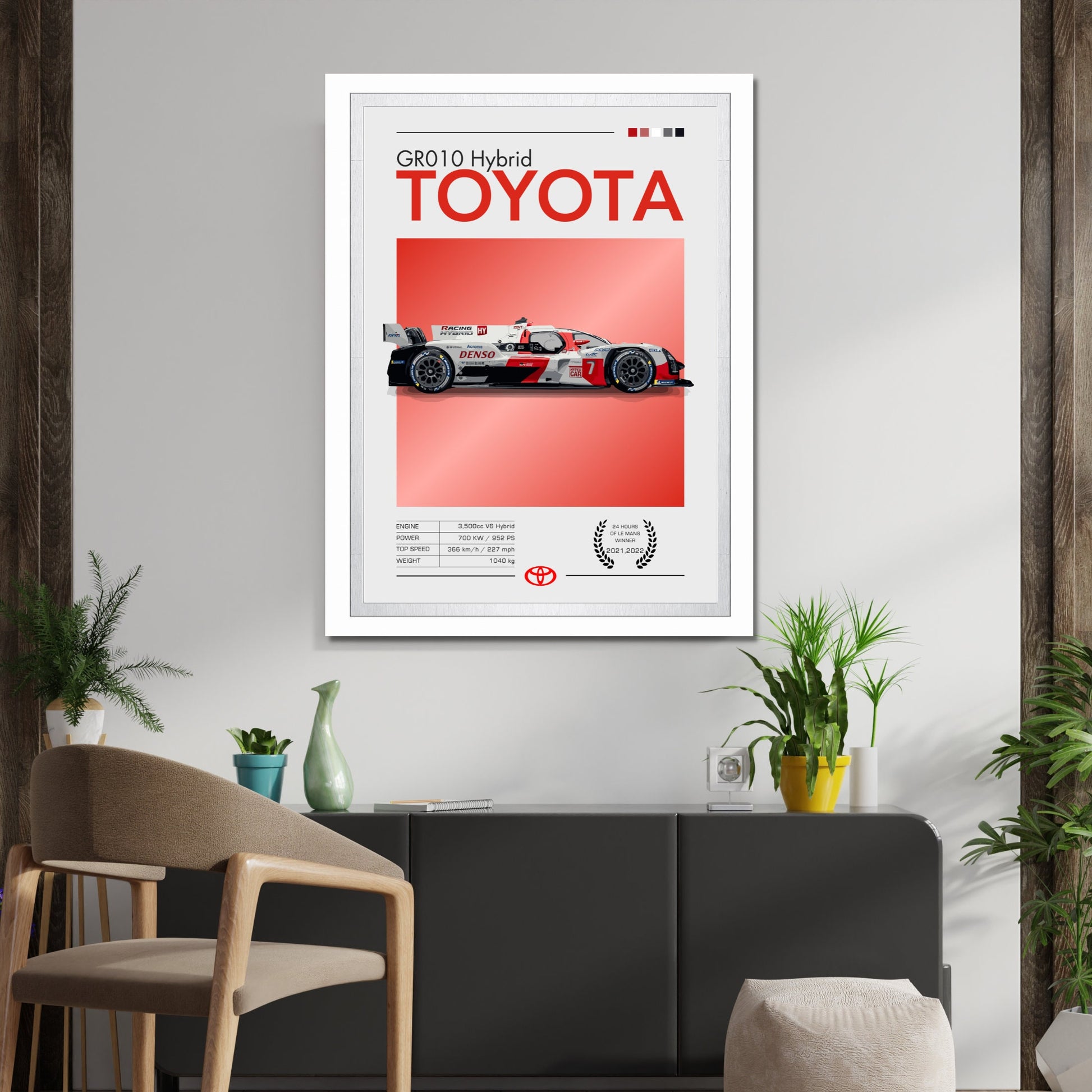 Toyota GR010 Hybrid Poster