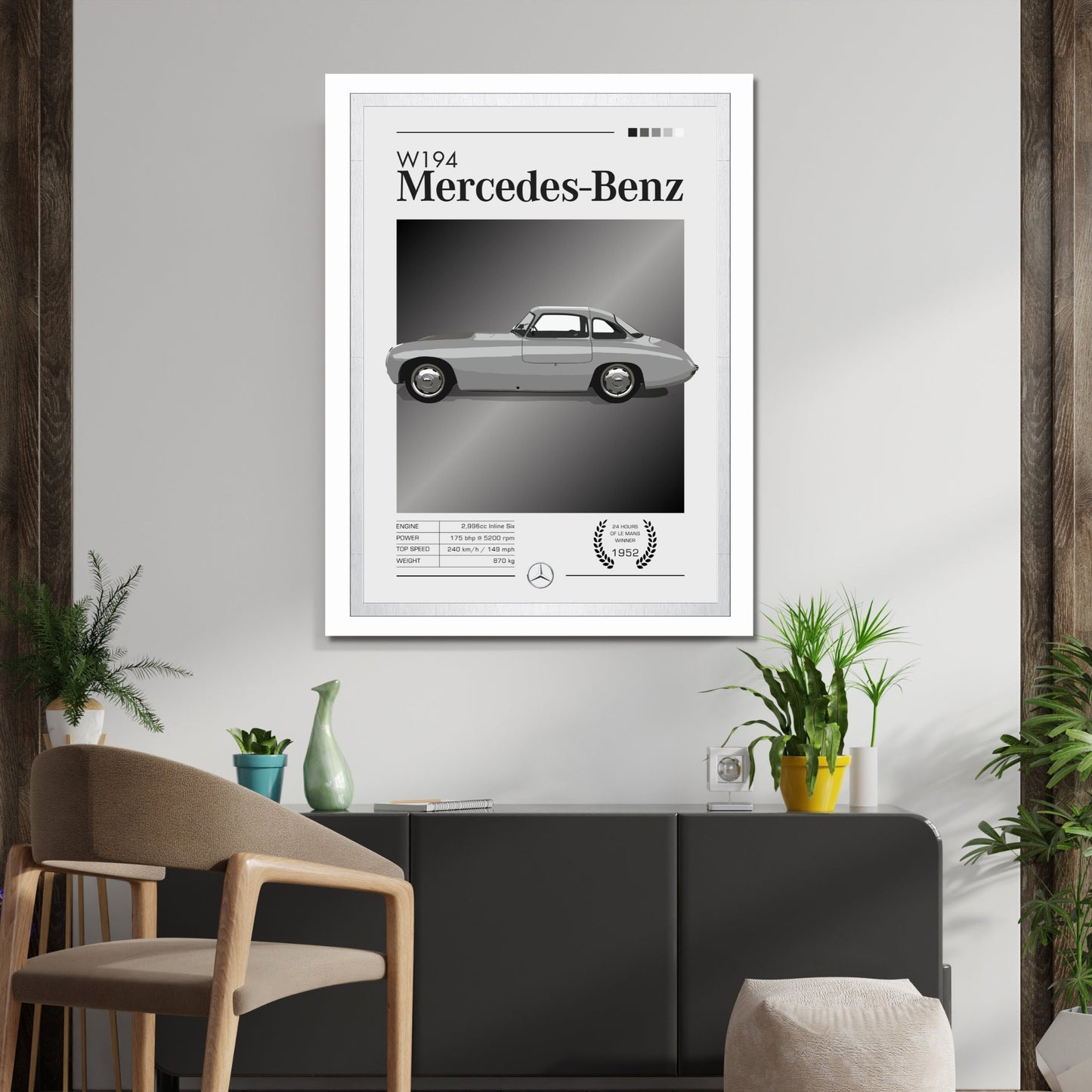 Mercedes-Benz W194 Poster