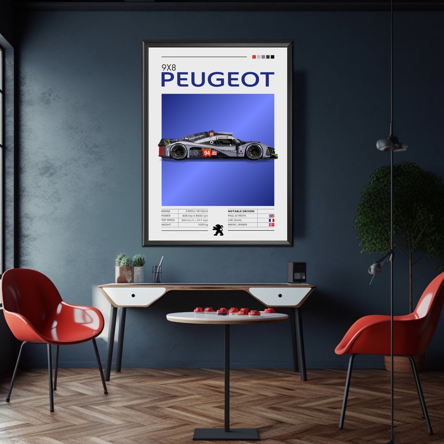 Peugeot 9X8 Print