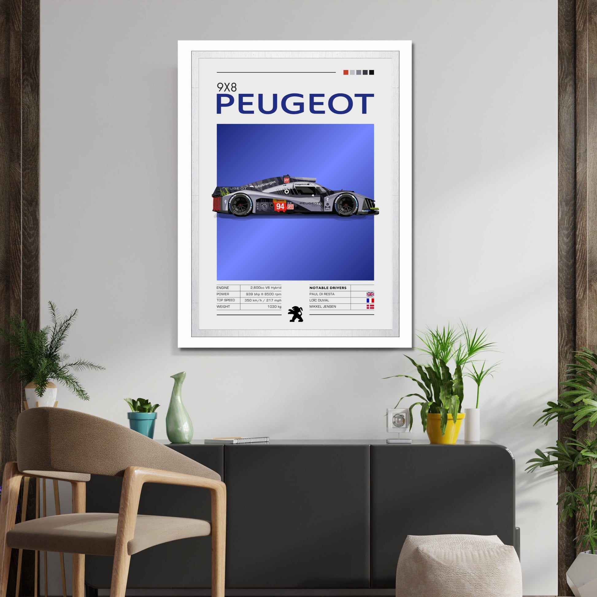 Peugeot 9X8 Print