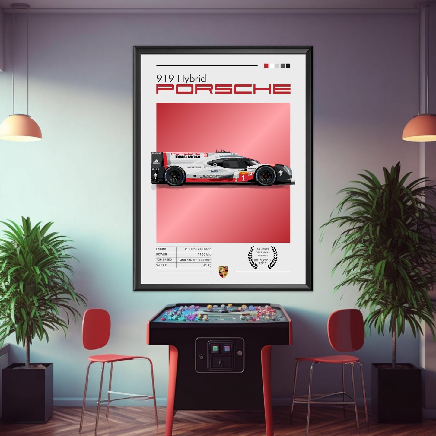 Porsche 919 Hybrid Poster