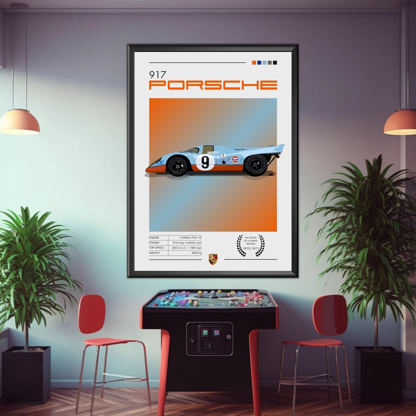 Porsche 917 Poster