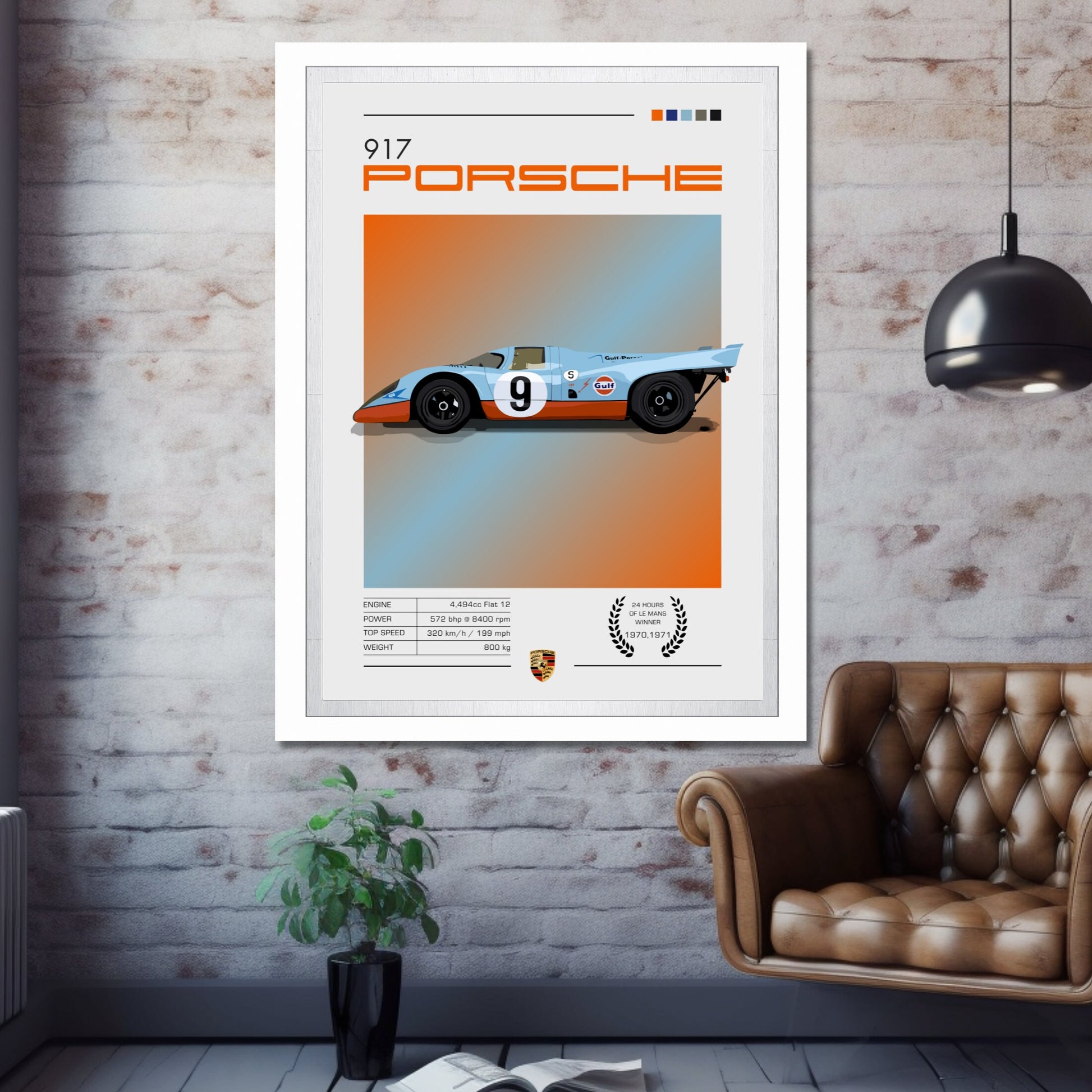 Porsche 917 Poster