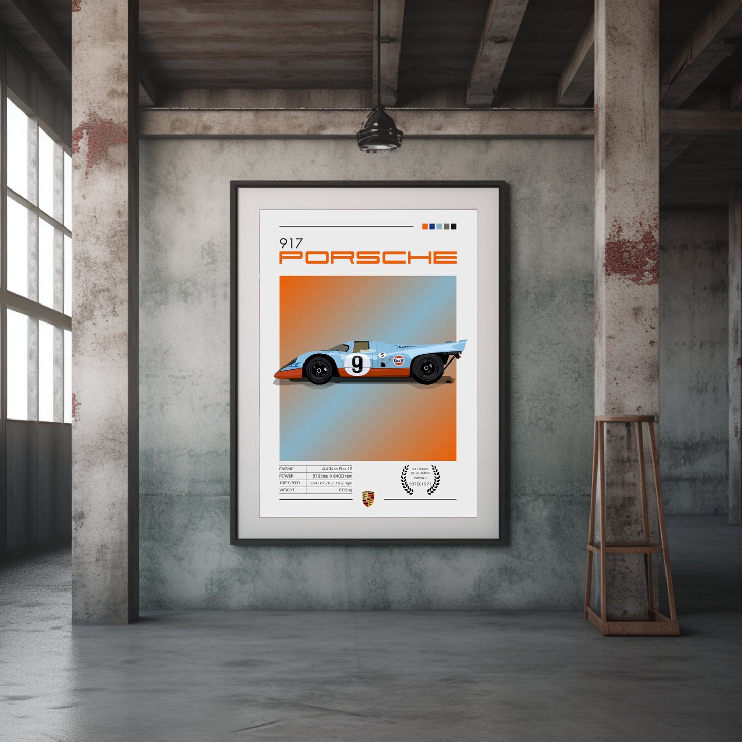 Porsche 917 Poster