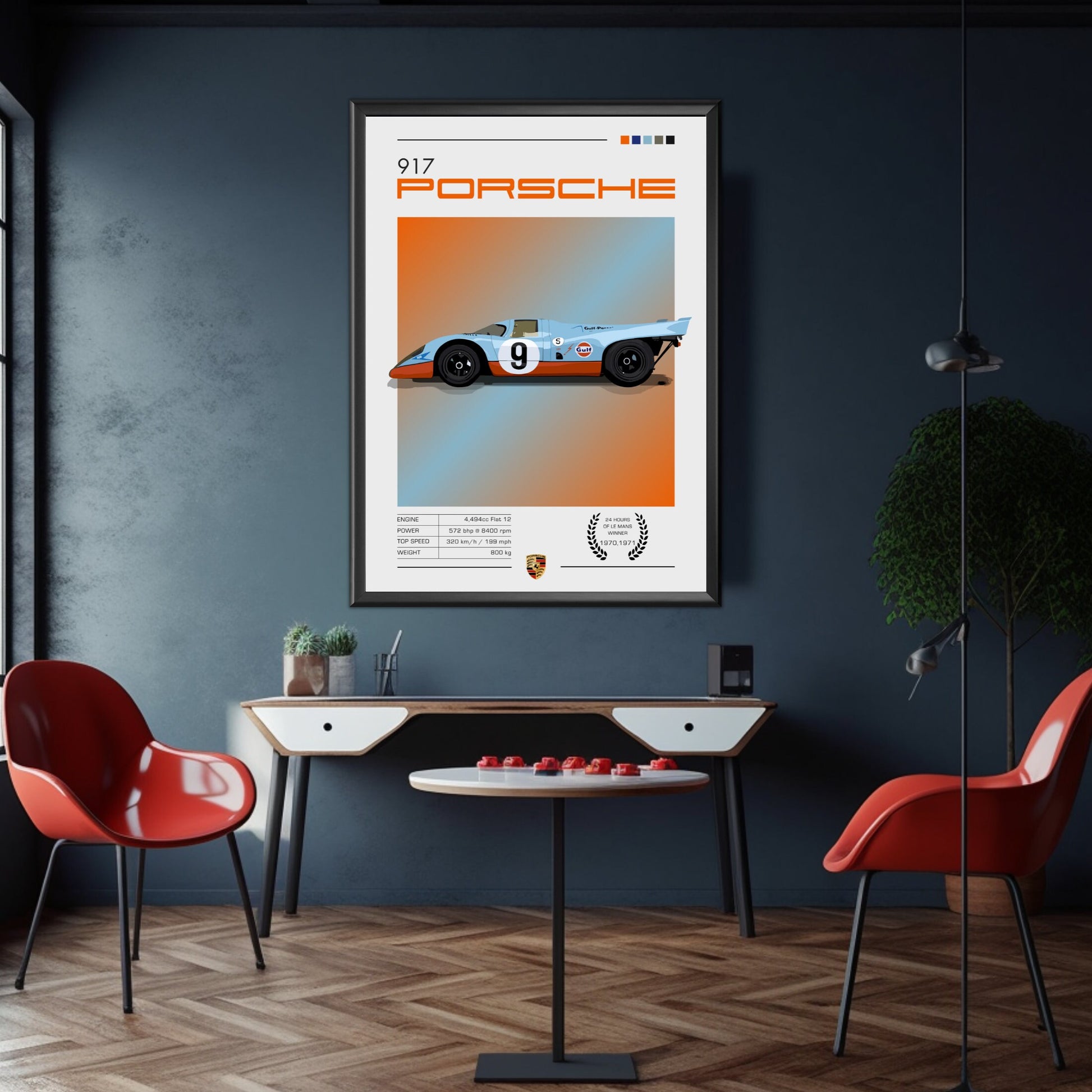 Porsche 917 Poster