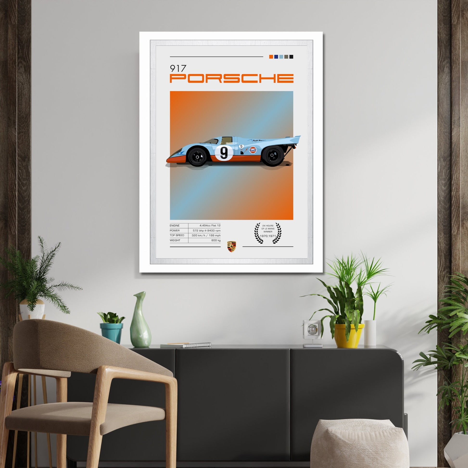 Porsche 917 Poster