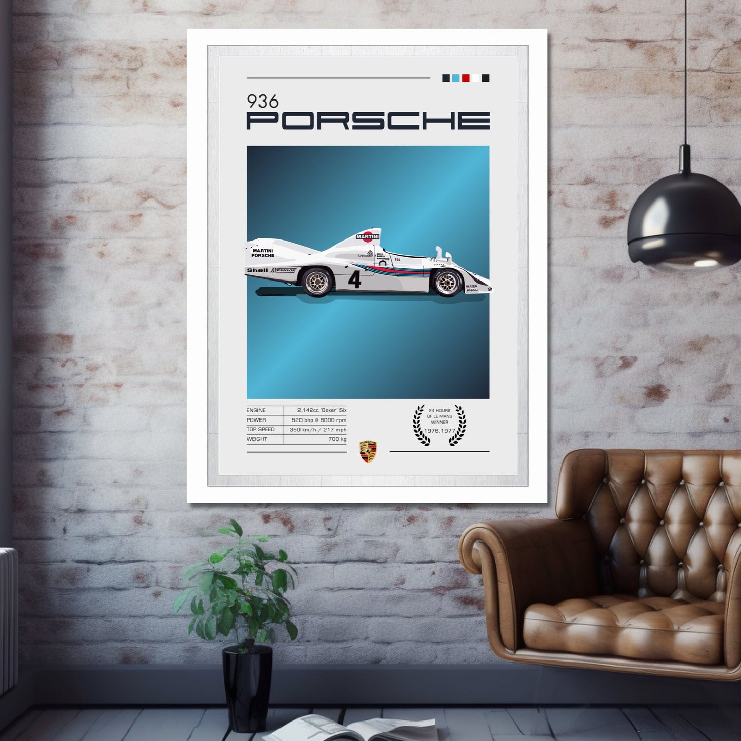 Porsche 936 Print