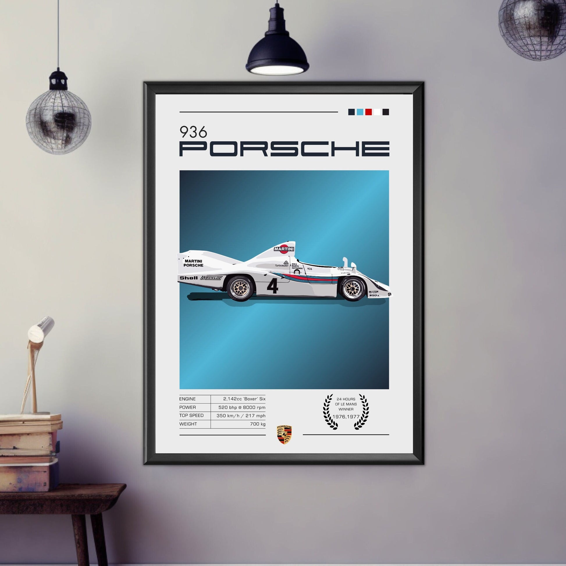 Porsche 936 Print