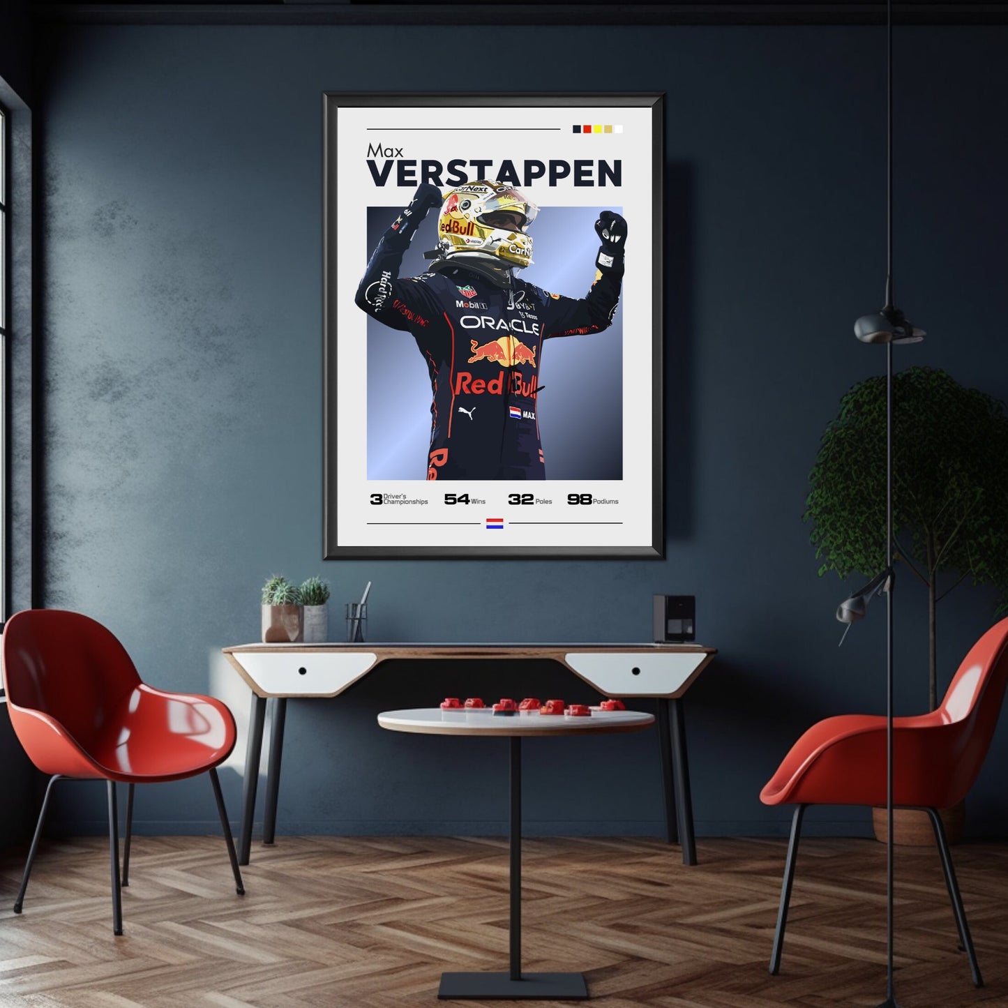 Max Verstappen Poster, F1 Print