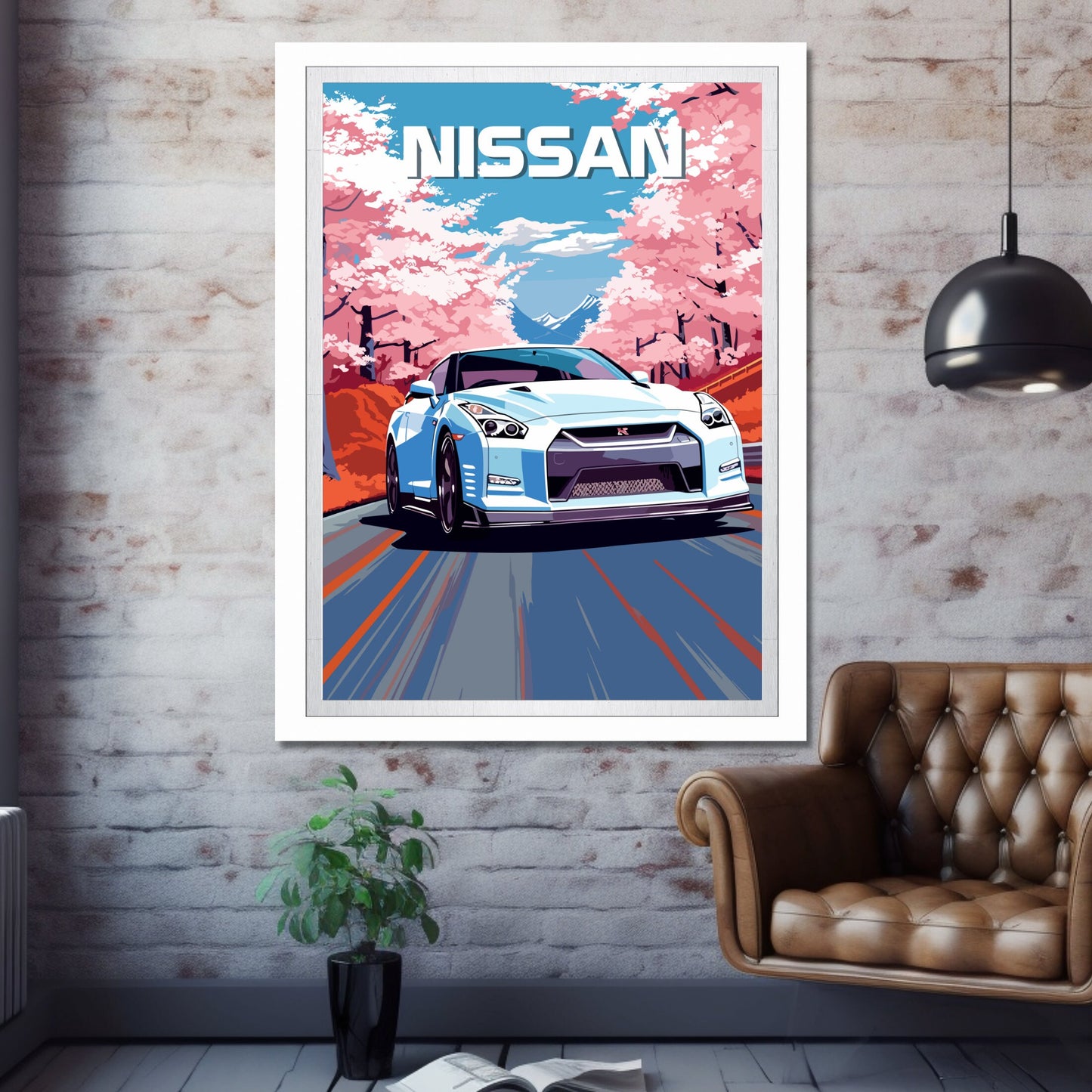 Nissan GT-R Poster