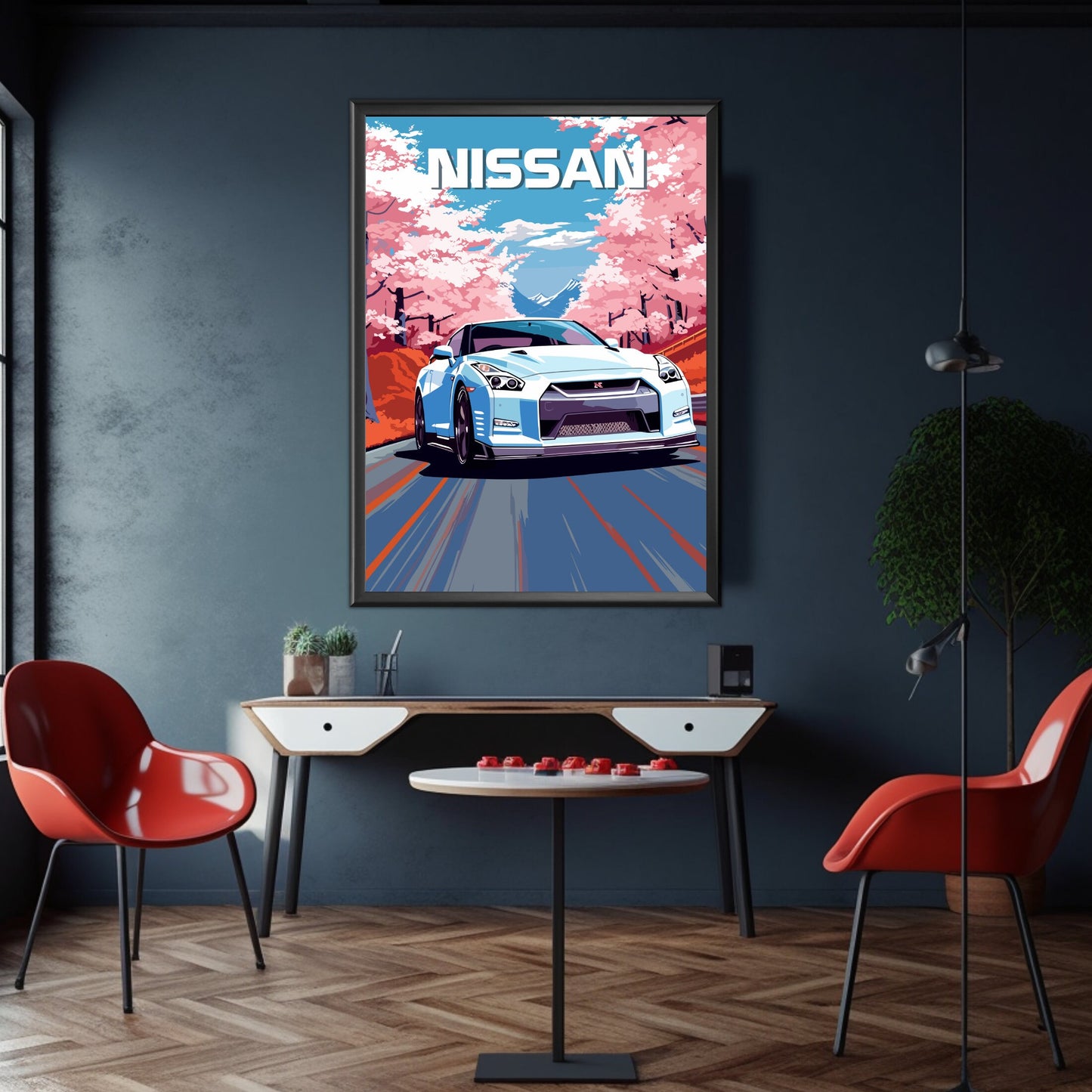 Nissan GT-R Poster