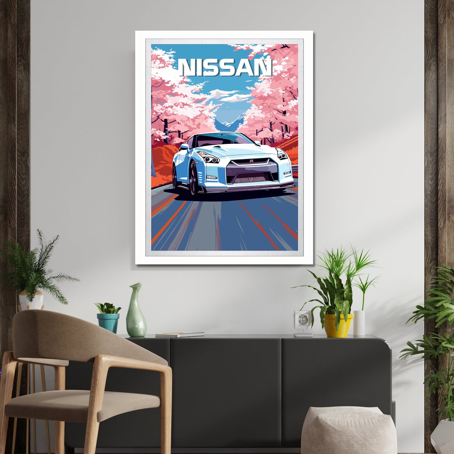 Nissan GT-R Poster