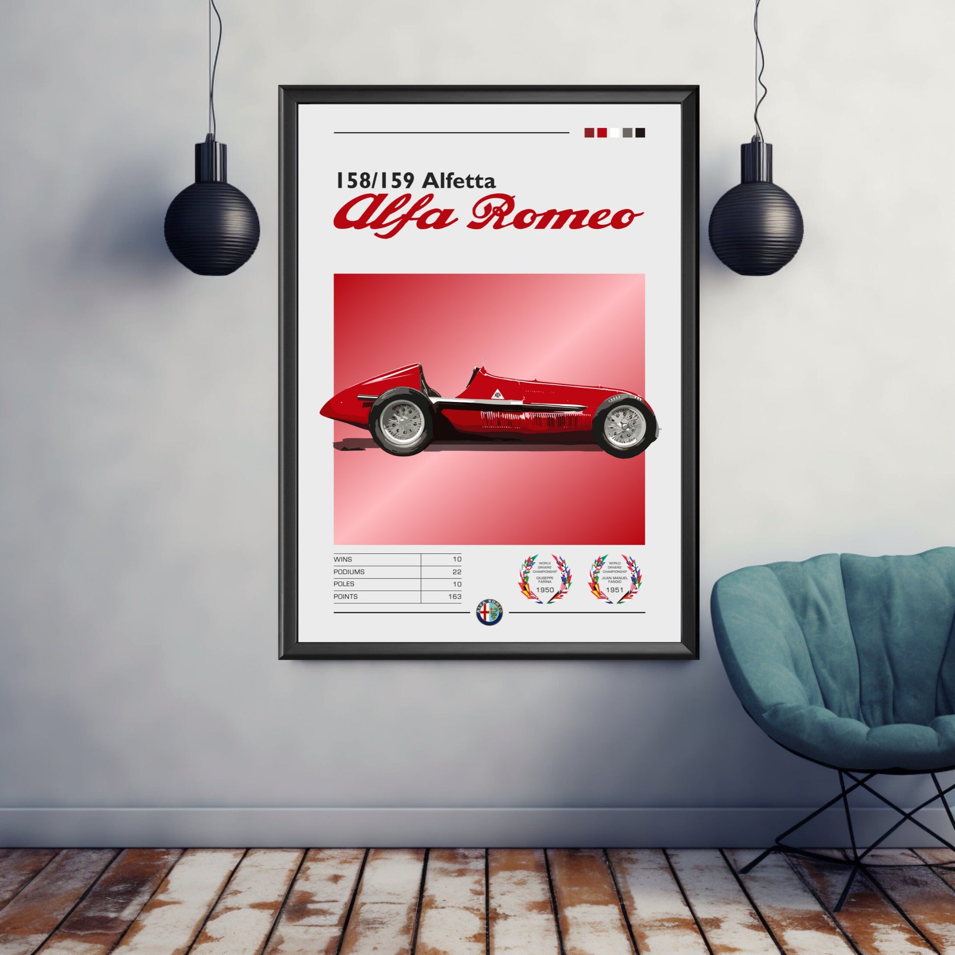 Alfa Romeo 158 Alfetta Print