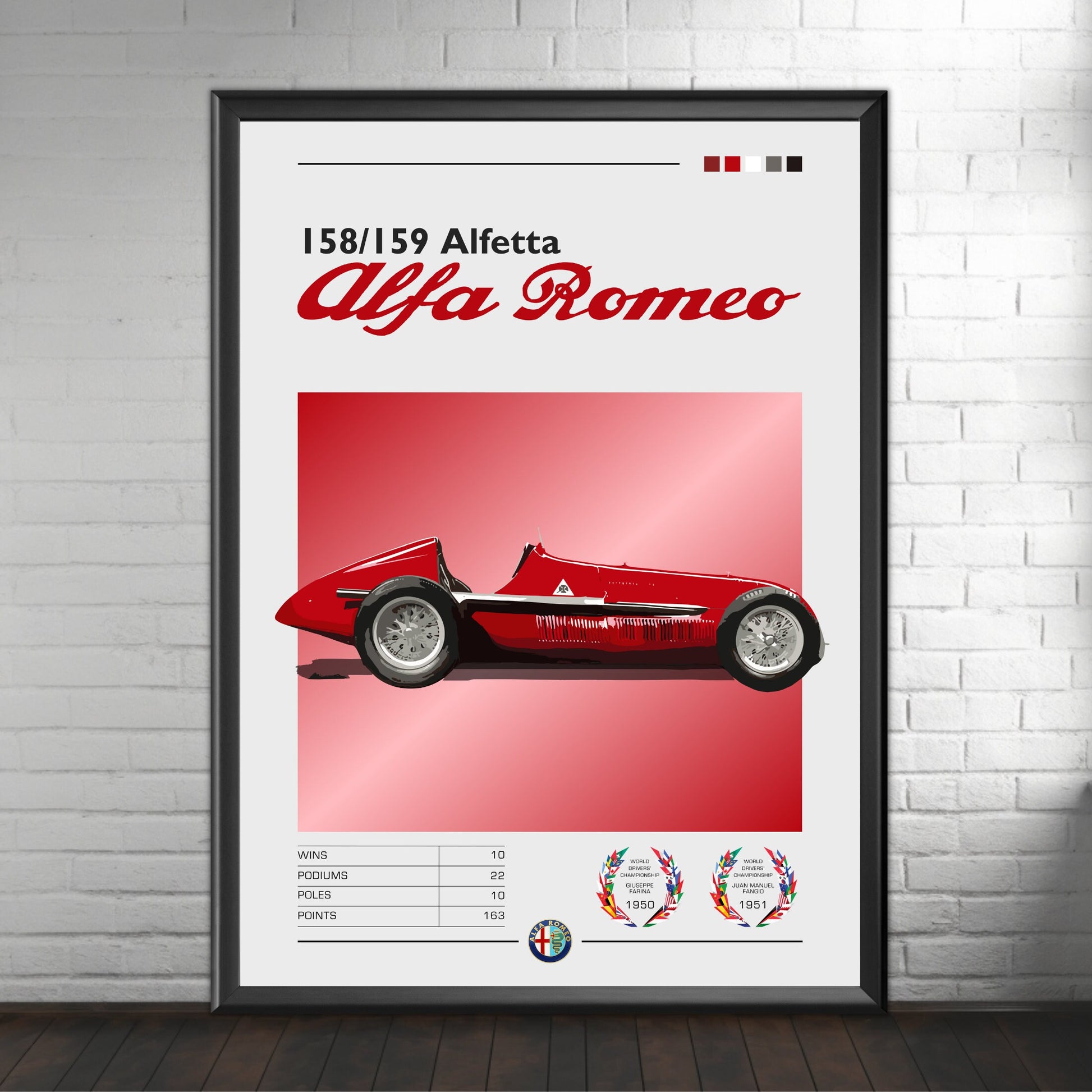 Alfa Romeo 158 Alfetta Print