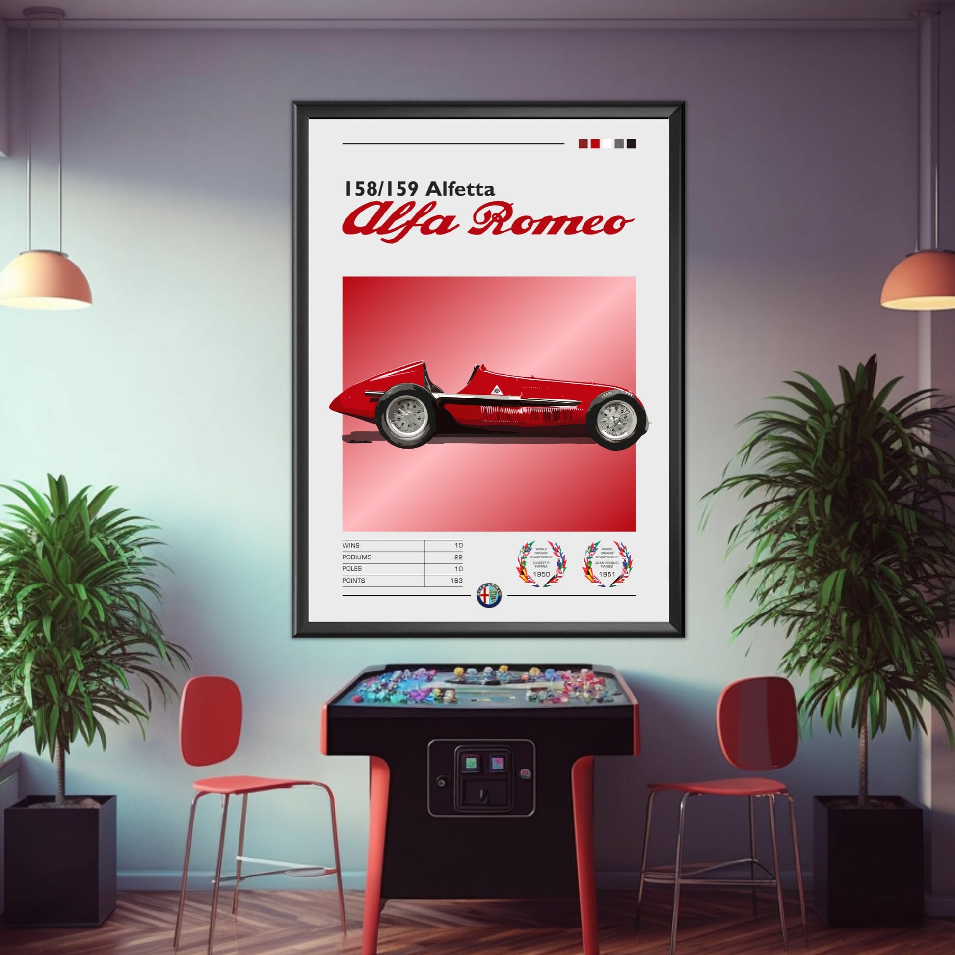 Alfa Romeo 158 Alfetta Print