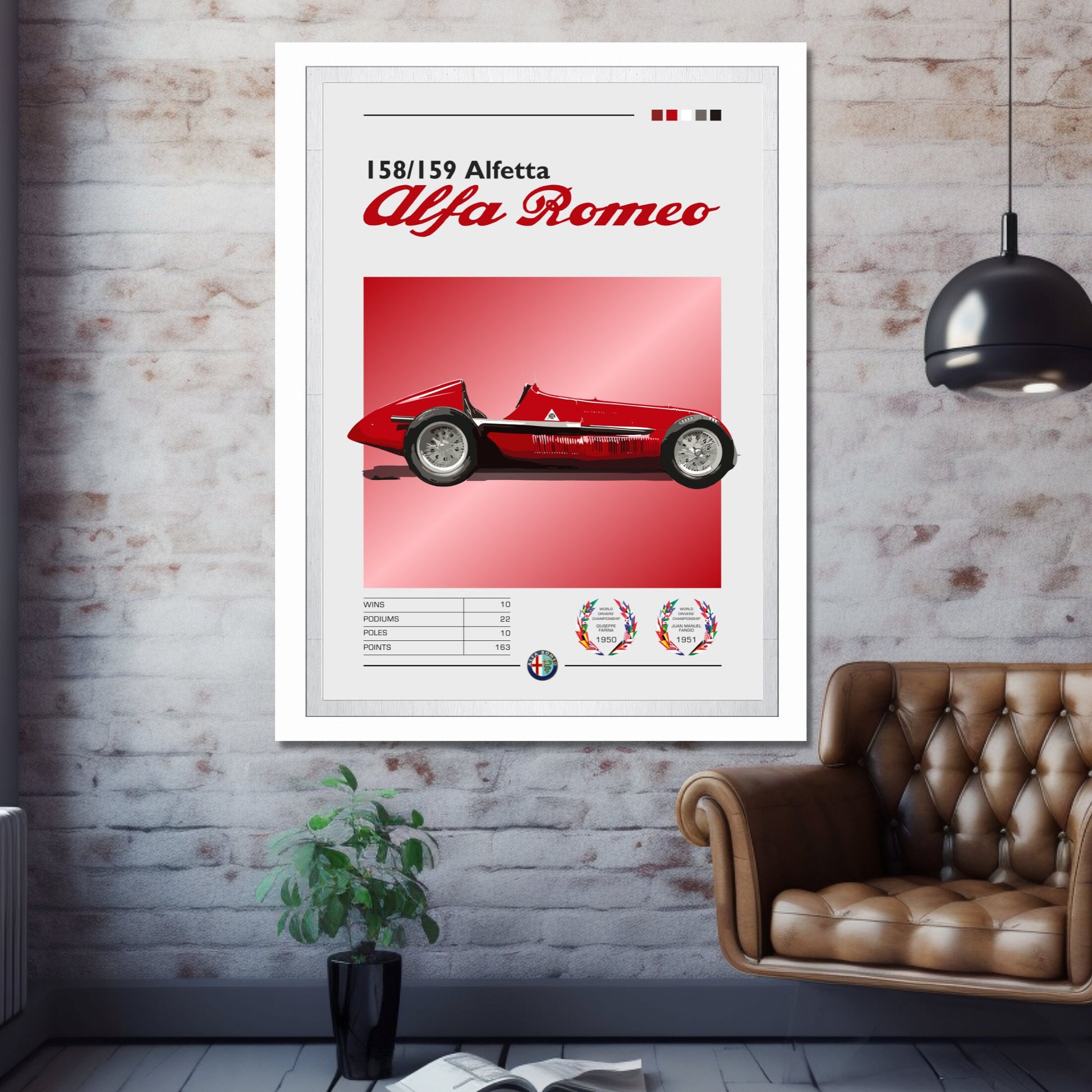 Alfa Romeo 158 Alfetta Print