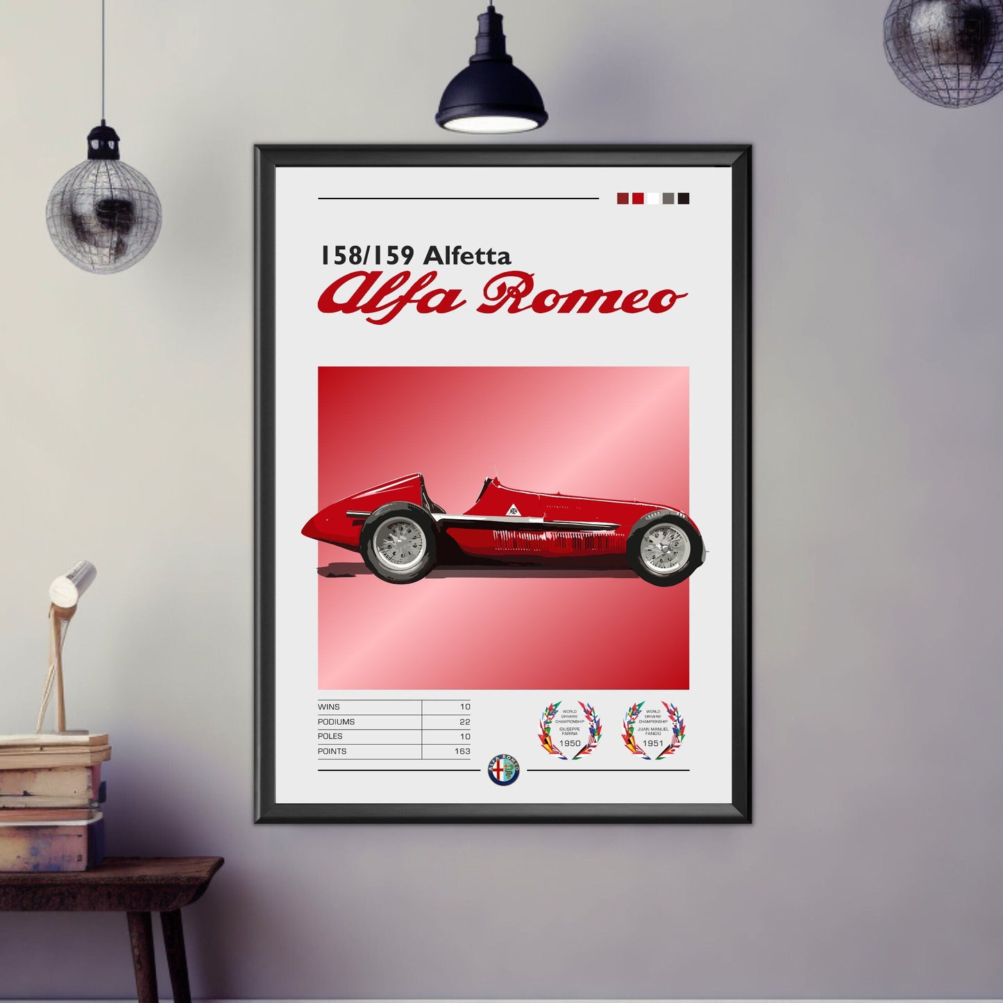 Alfa Romeo 158 Alfetta Print