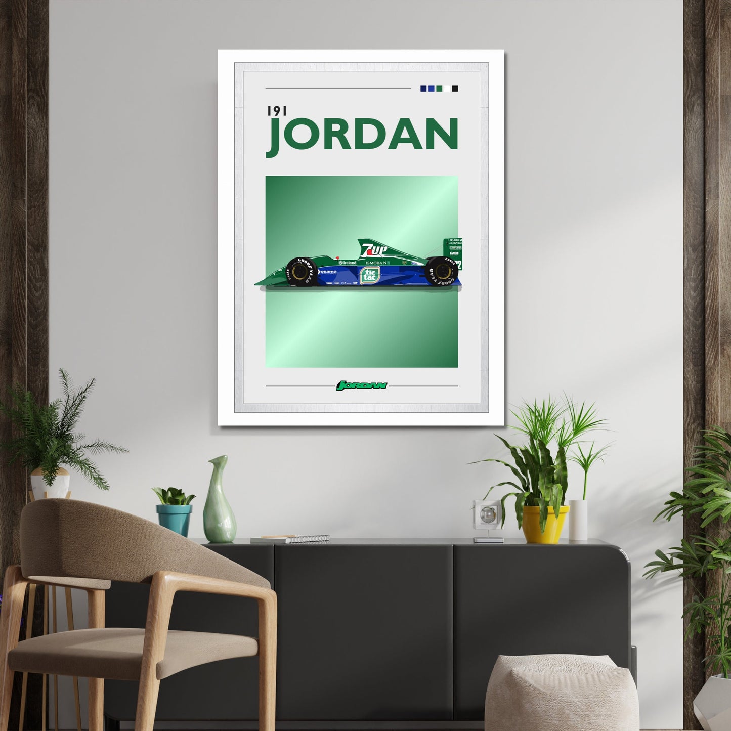 Jordan 191 F1 Print