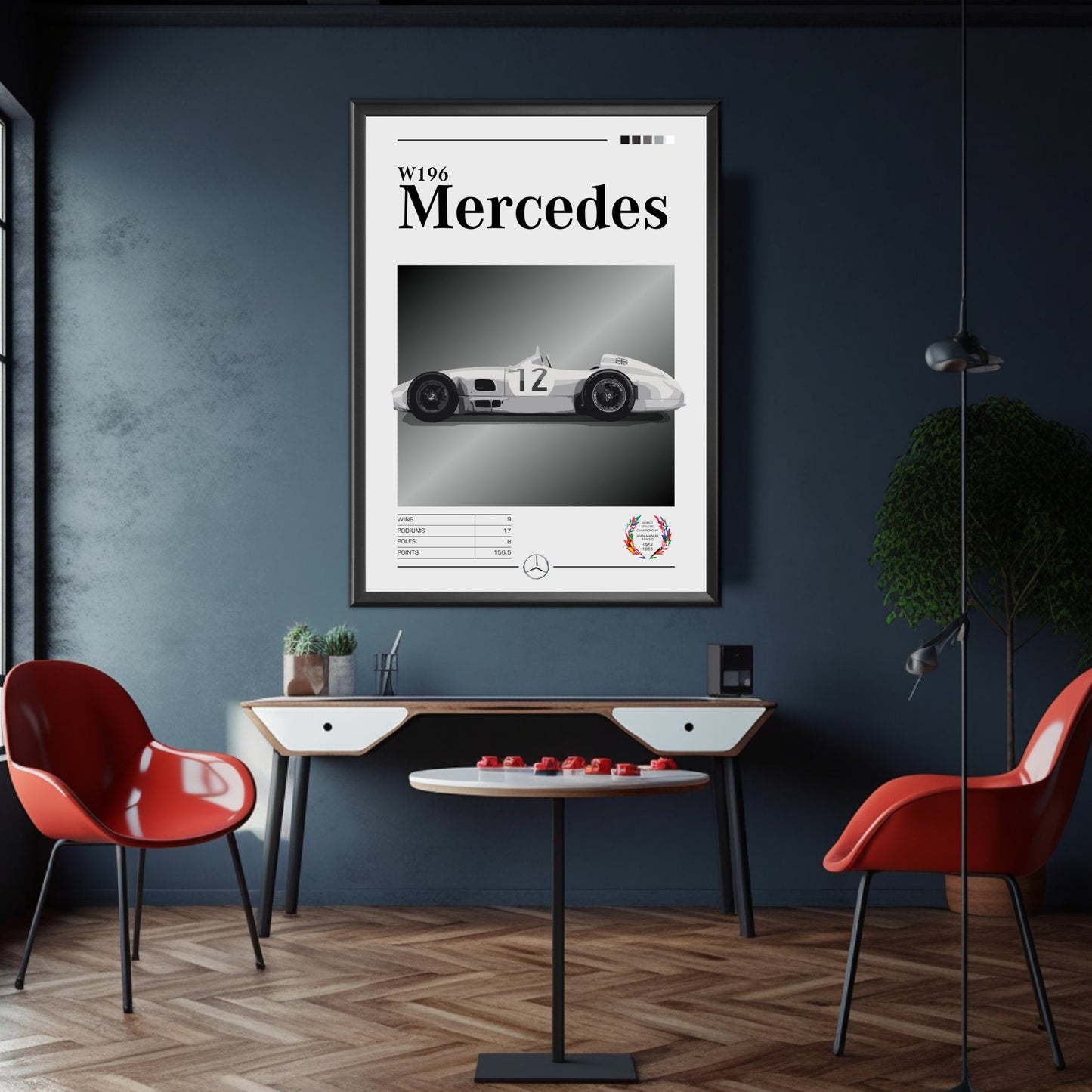 Mercedes-Benz W196 Poster