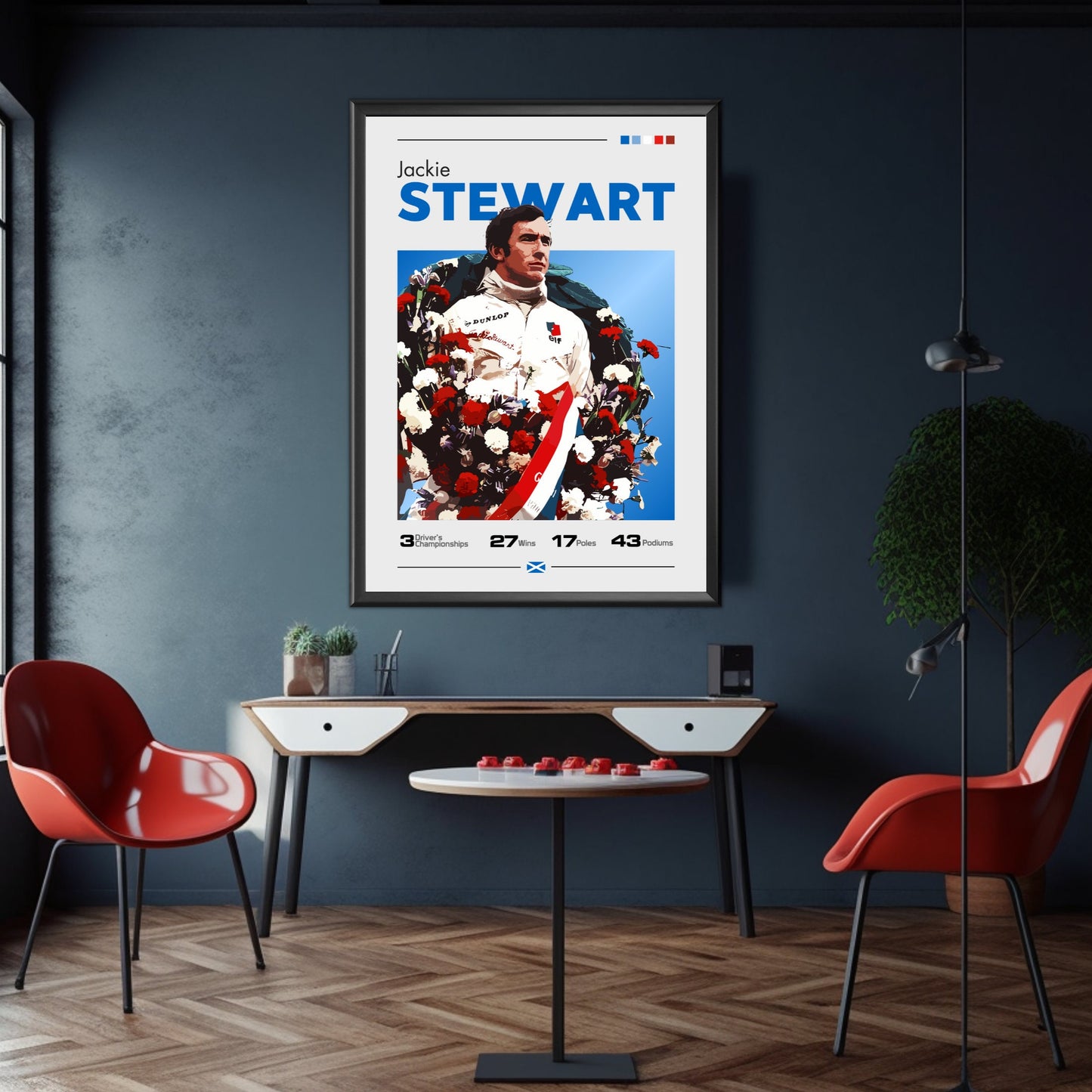 Jackie Stewart Poster, F1